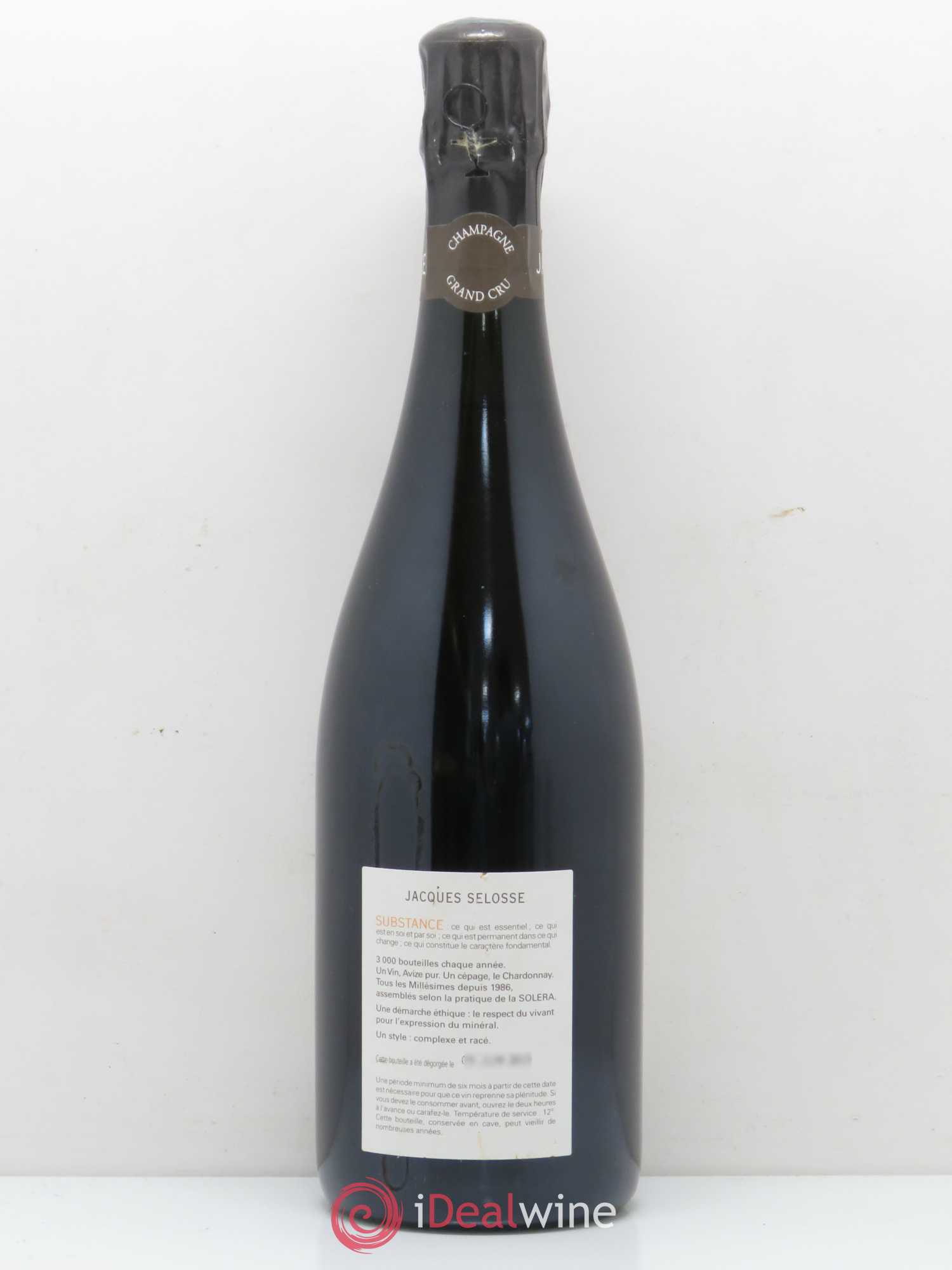 Substance Jacques Selosse - Lot de 1 bouteille - 1