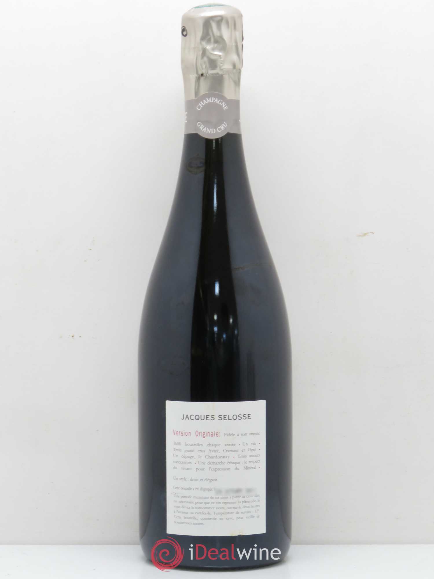 Version Originale Jacques Selosse - Lot de 1 bouteille - 1