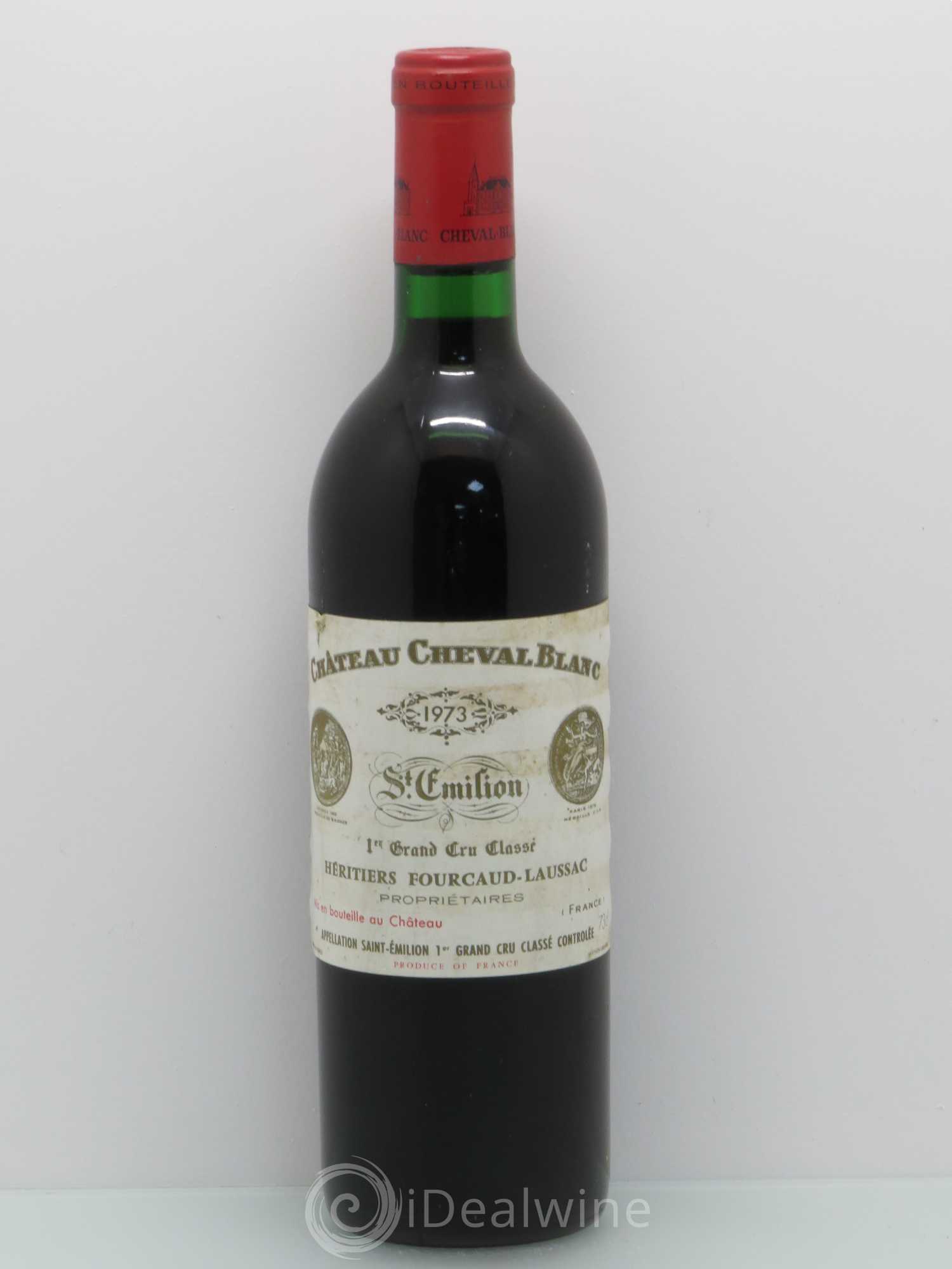 Château Cheval Blanc 1er Grand Cru Classé A 1973 - Lot de 1 bouteille - 0