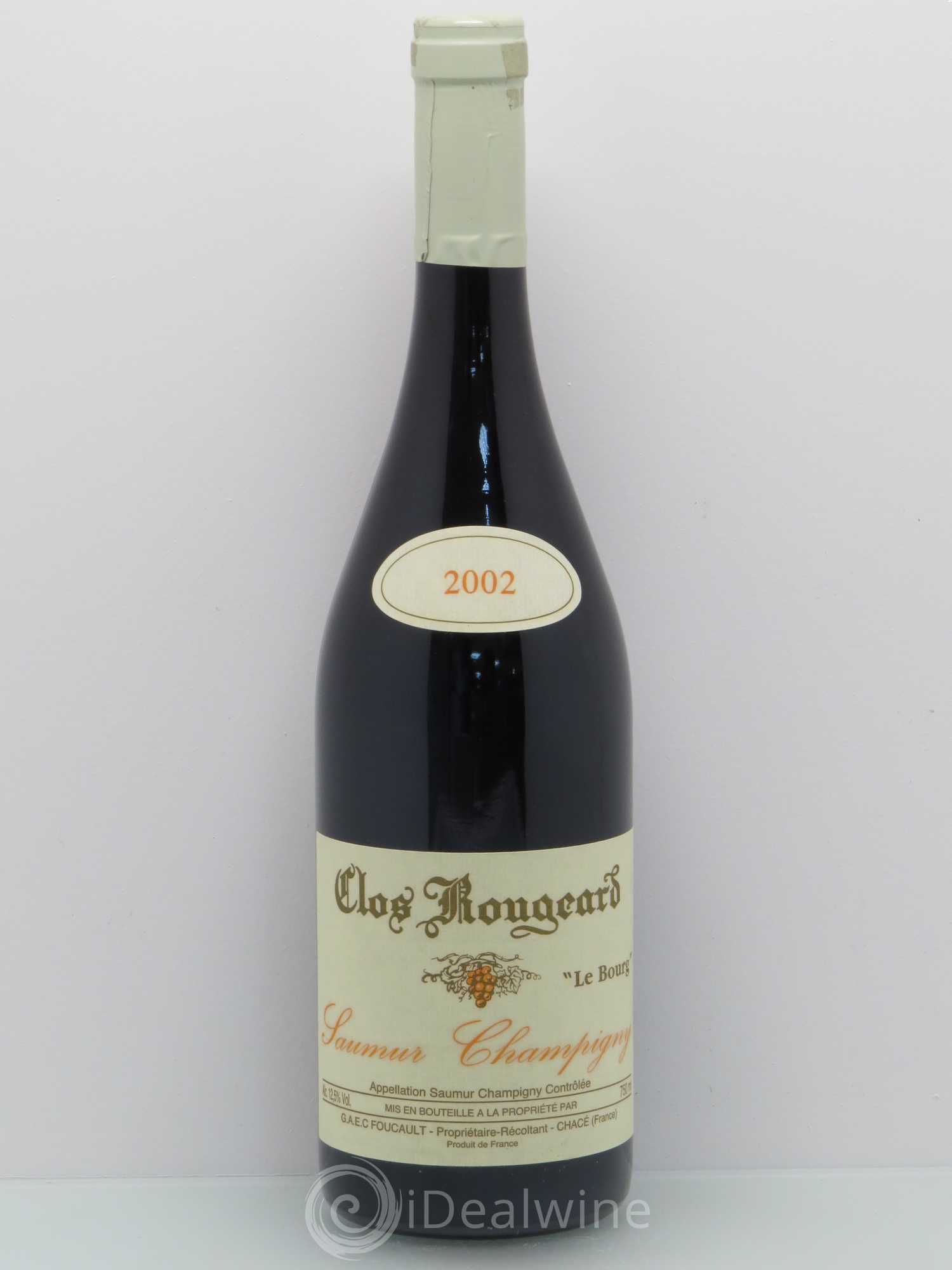 Saumur-Champigny Le Bourg Clos Rougeard 2002 - Lot de 1 bouteille - 0