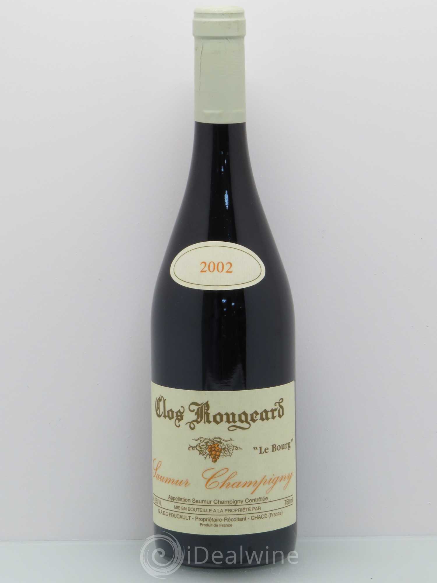 Saumur-Champigny Le Bourg Clos Rougeard 2002 - Lot de 1 bouteille - 0