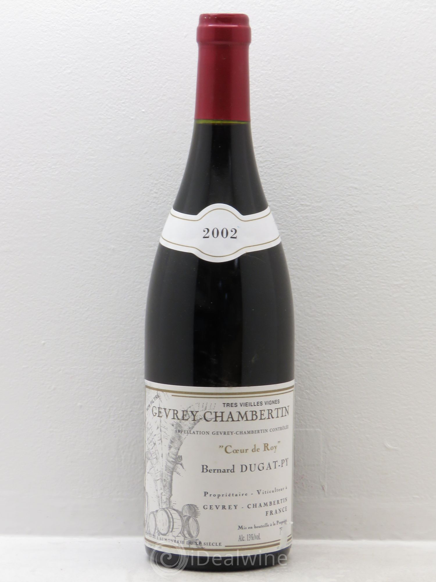 Gevrey-Chambertin Coeur de Roy Très Vieilles Vignes Dugat-Py Très Vieilles Vignes 2002 - Lot de 1 bouteille - 0