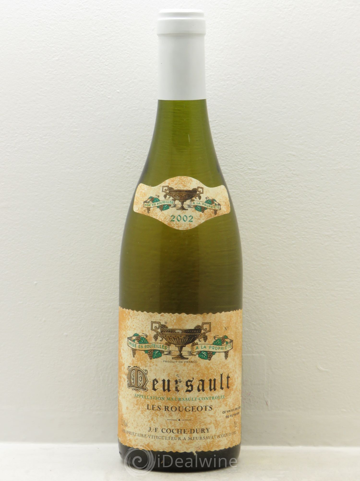Meursault Les Rougeots Coche Dury (Domaine) 2002 - Lot de 1 bouteille - 0