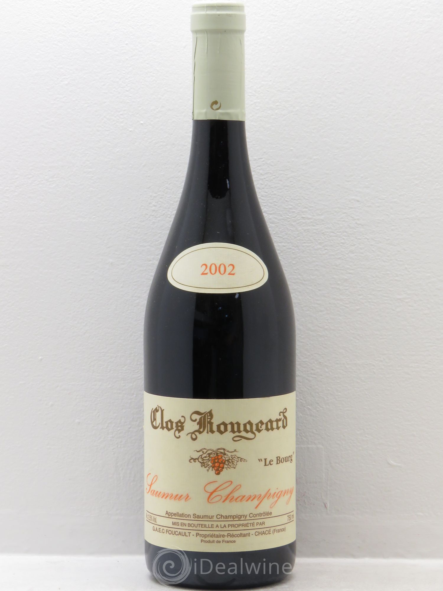 Saumur-Champigny Le Bourg Clos Rougeard 2002 - Lot de 1 bouteille - 0