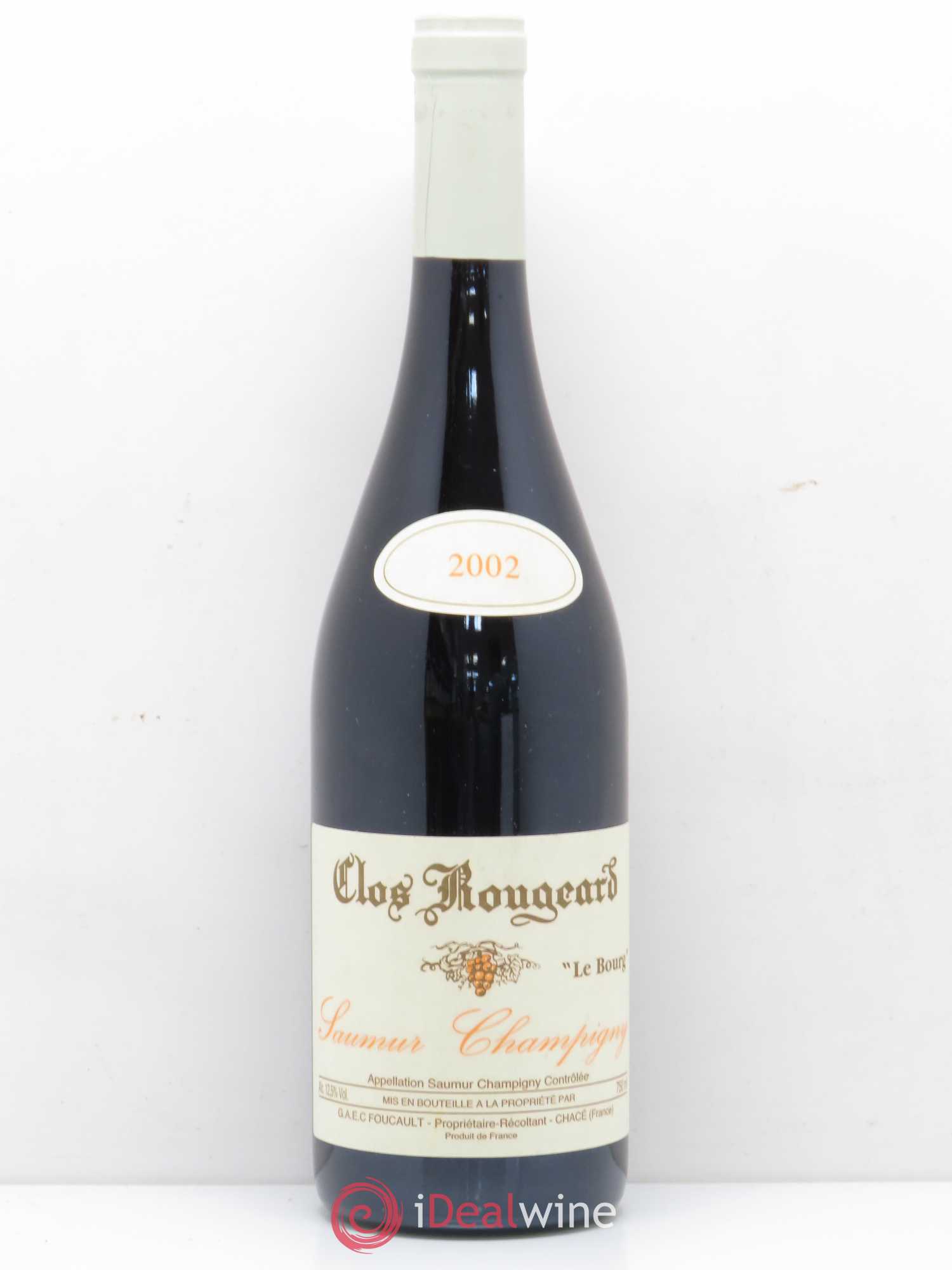 Saumur-Champigny Le Bourg Clos Rougeard 2002 - Lot de 1 bouteille - 0