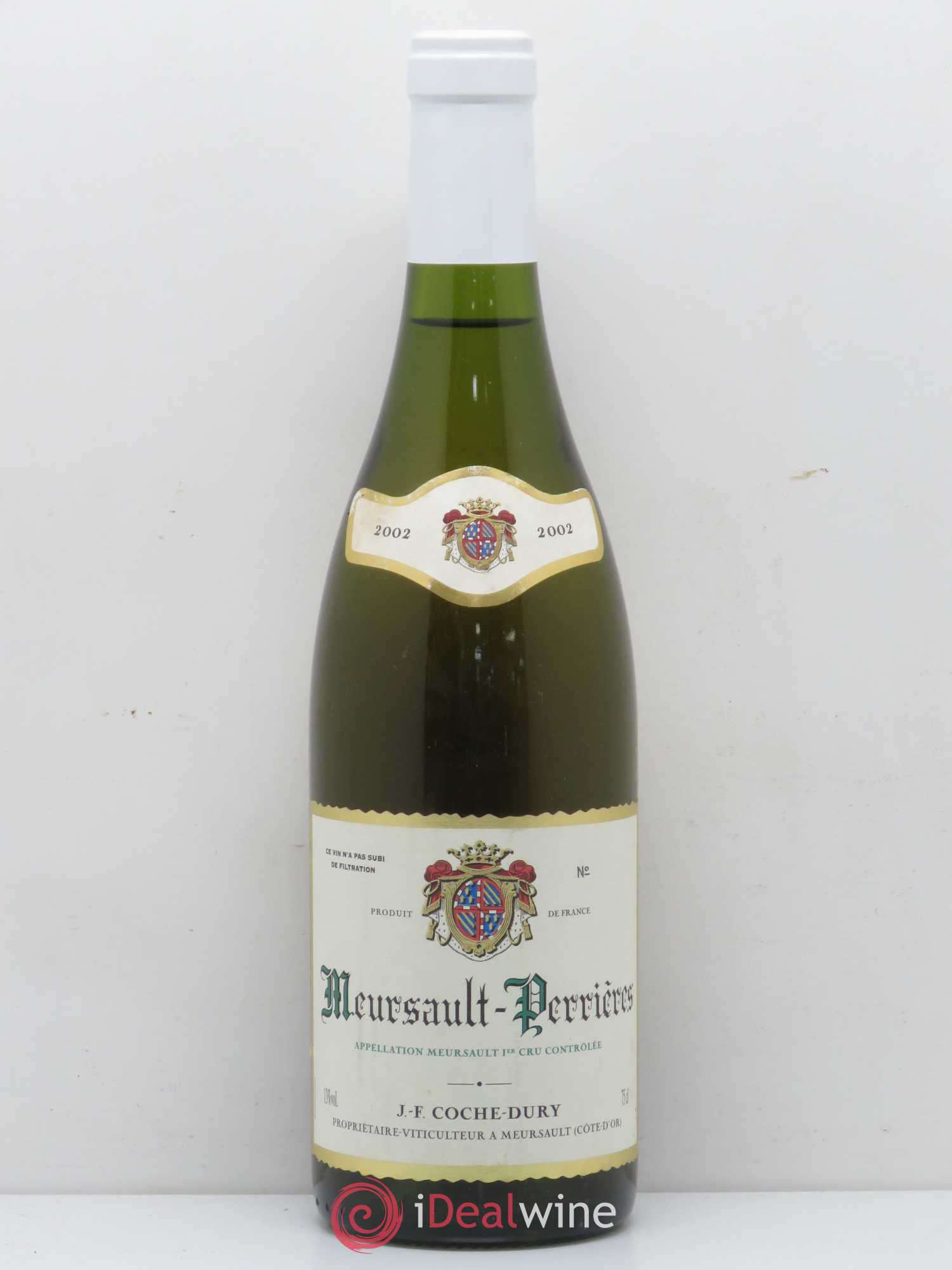 Meursault 1er Cru Perrières Coche Dury (Domaine) 2002 - Lot de 1 bouteille - 0