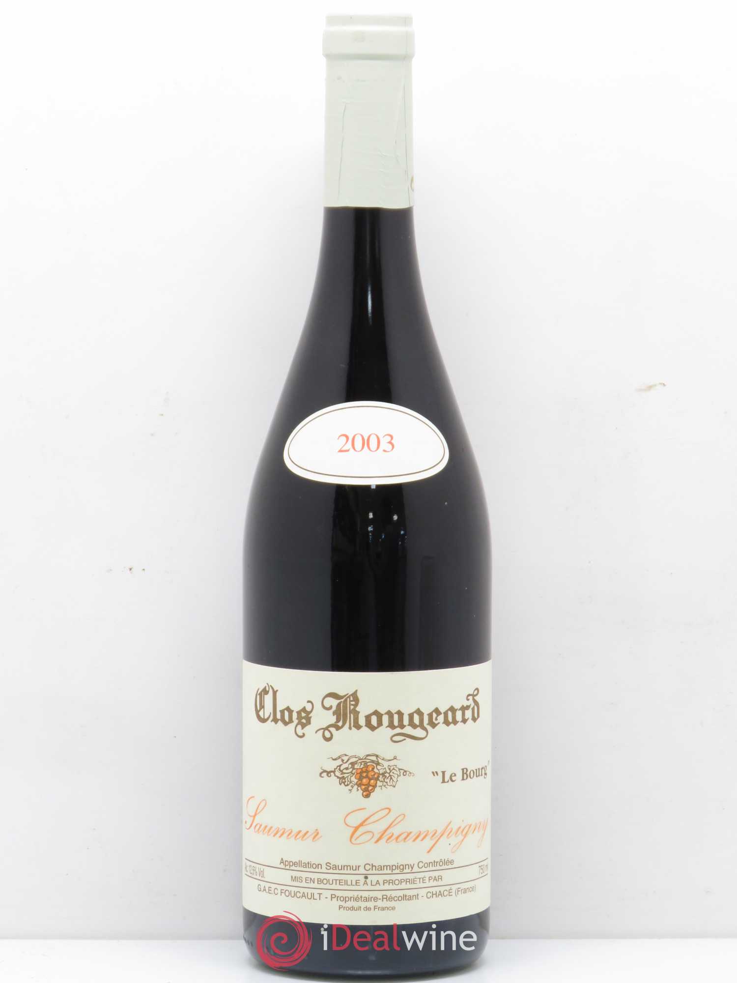 Saumur-Champigny Le Bourg Clos Rougeard 2003 - Lot de 1 bouteille - 0
