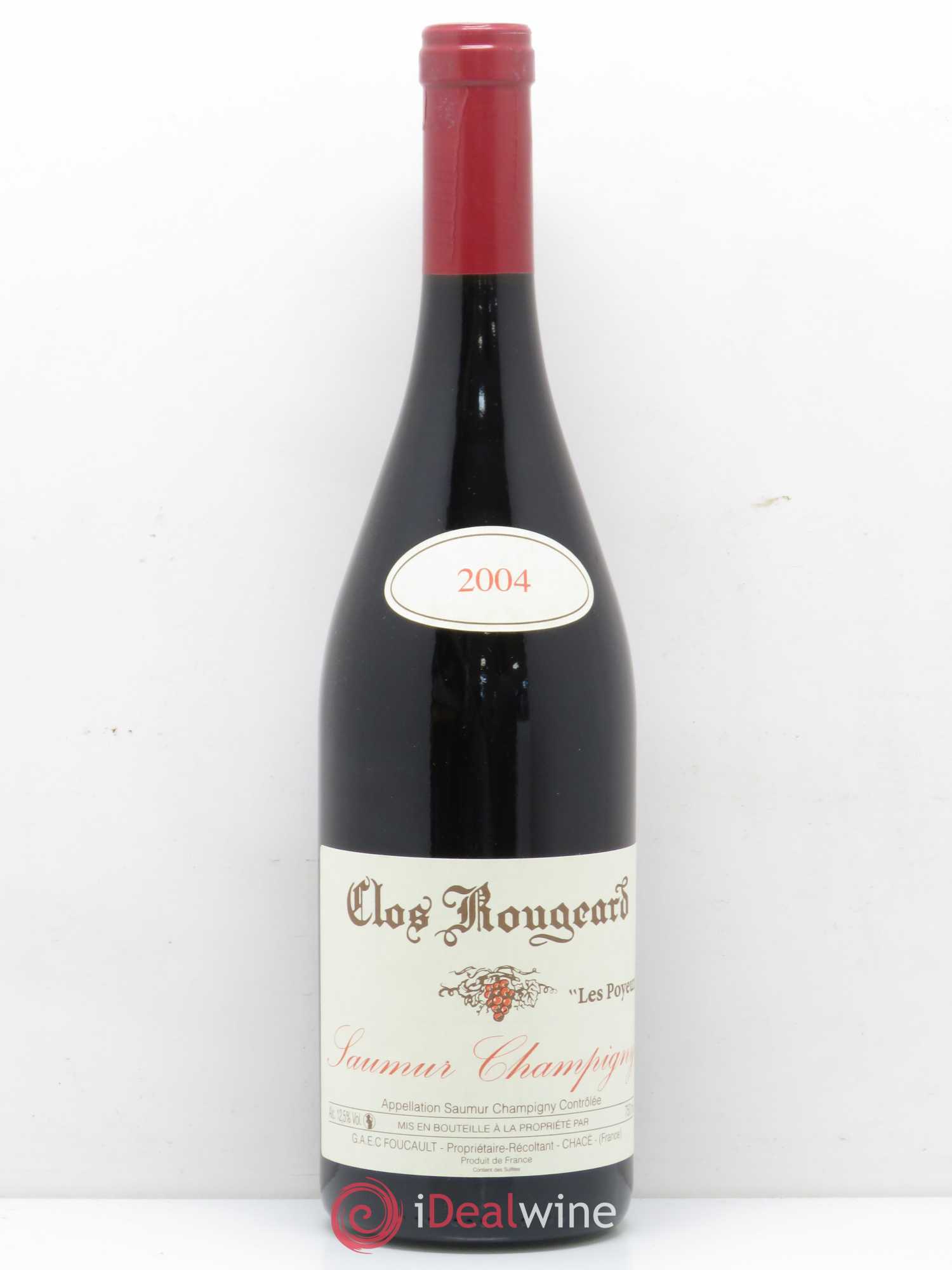 Saumur-Champigny Les Poyeux Clos Rougeard 2004 - Lot de 1 bouteille - 0