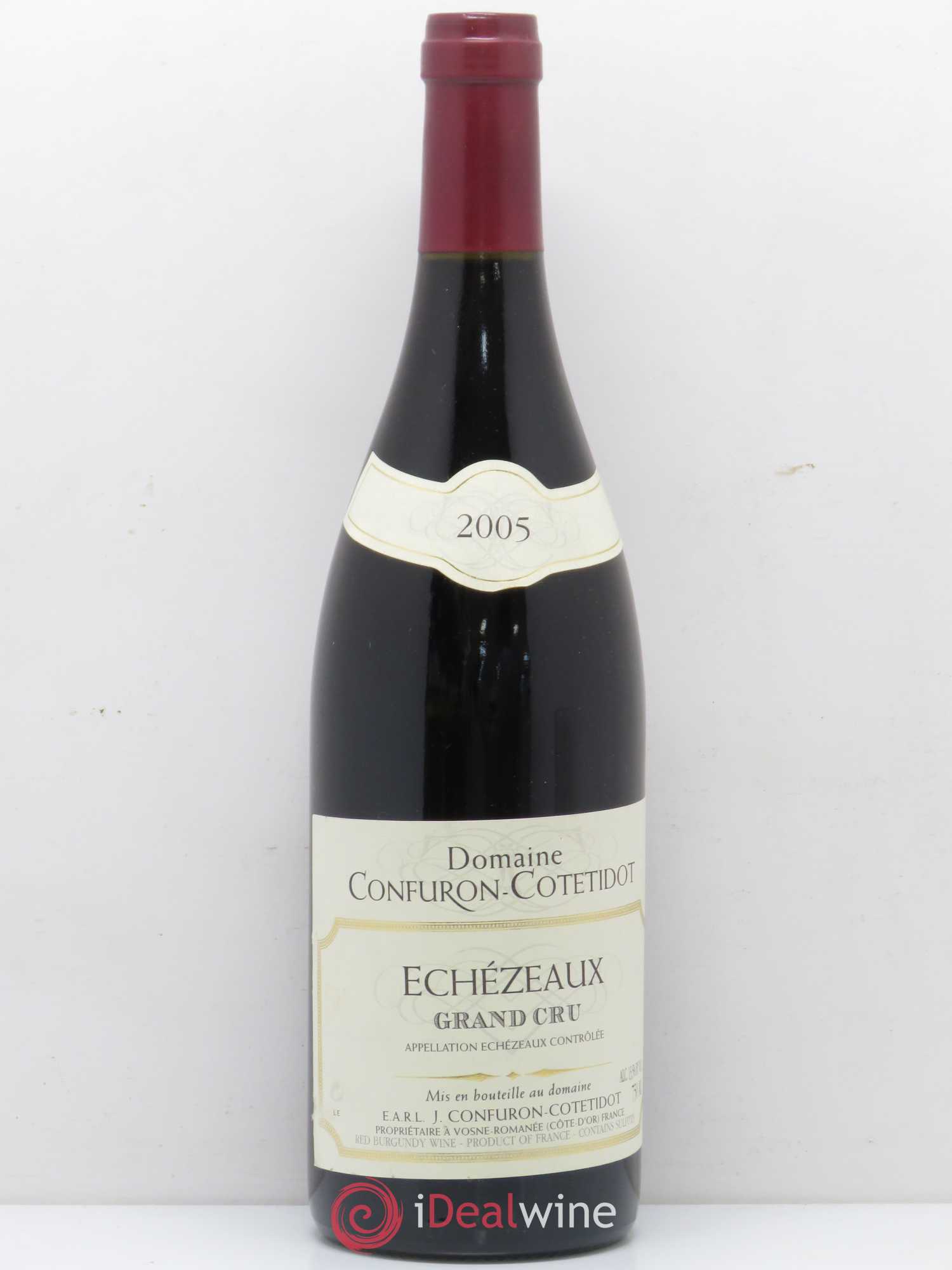Echezeaux Grand Cru Confuron-Cotetidot 2005 - Lot de 1 bouteille - 0