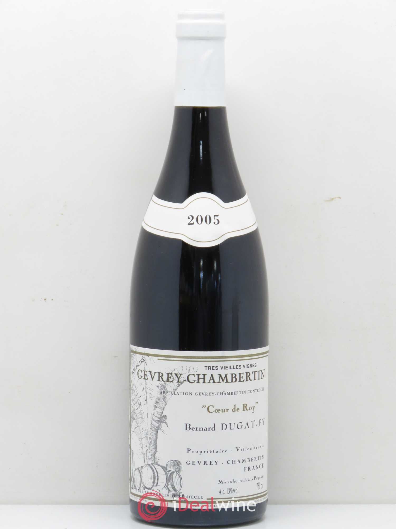 Gevrey-Chambertin Coeur de Roy Très Vieilles Vignes Dugat-Py 2005 - Lot de 1 bouteille - 0