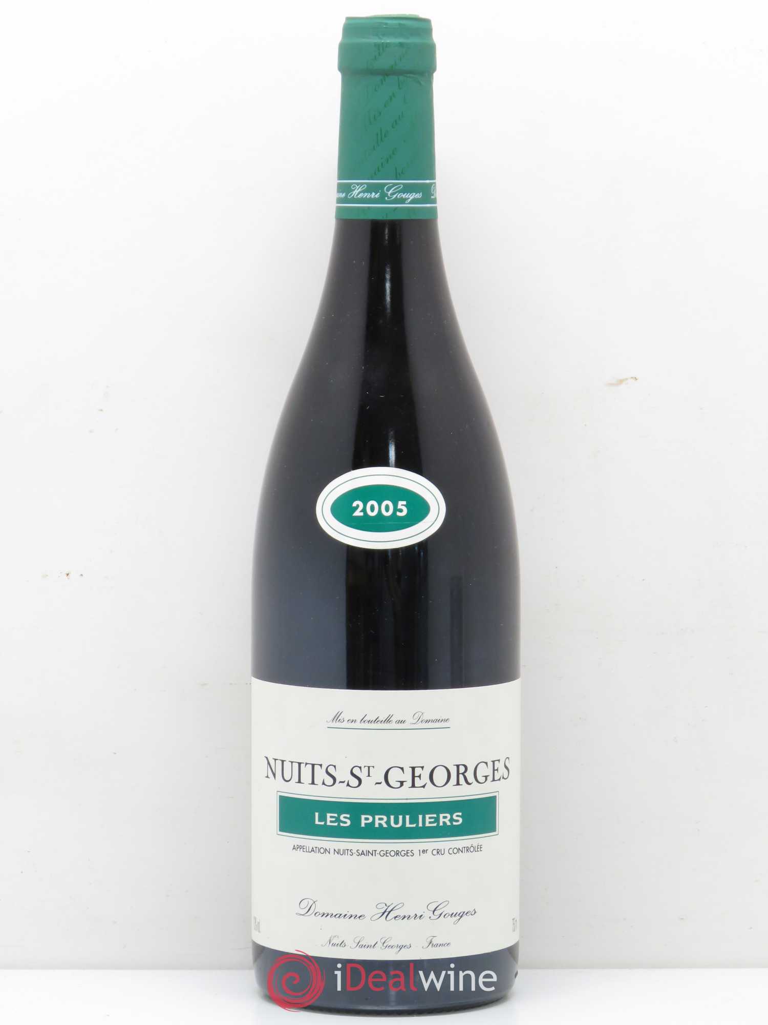 Nuits-Saint-Georges 1er Cru Les Pruliers Henri Gouges 2005 - Posten von 1 Flasche - 0