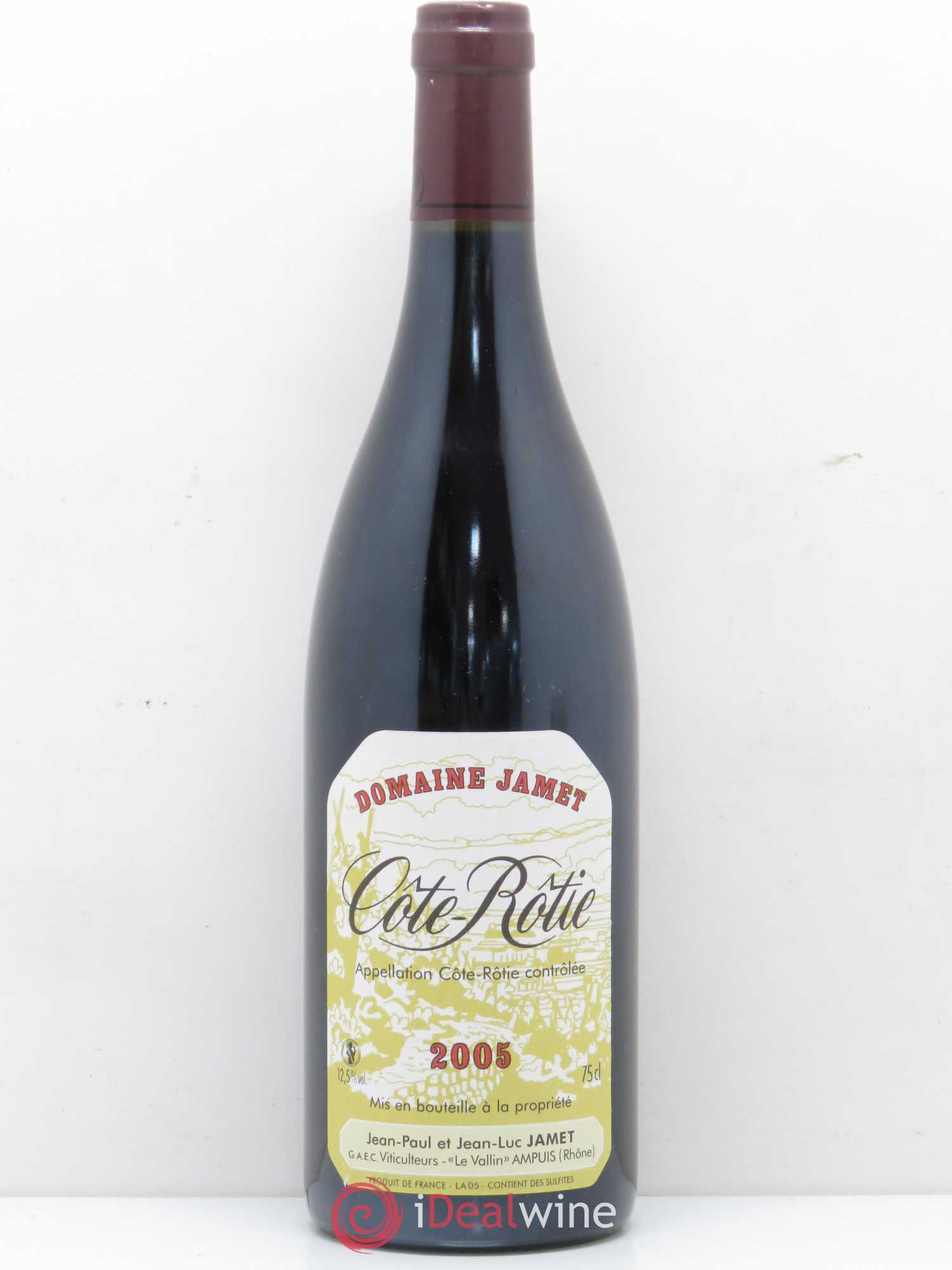 Côte-Rôtie Jamet (Domaine) 2005 - Lot de 1 bouteille - 0