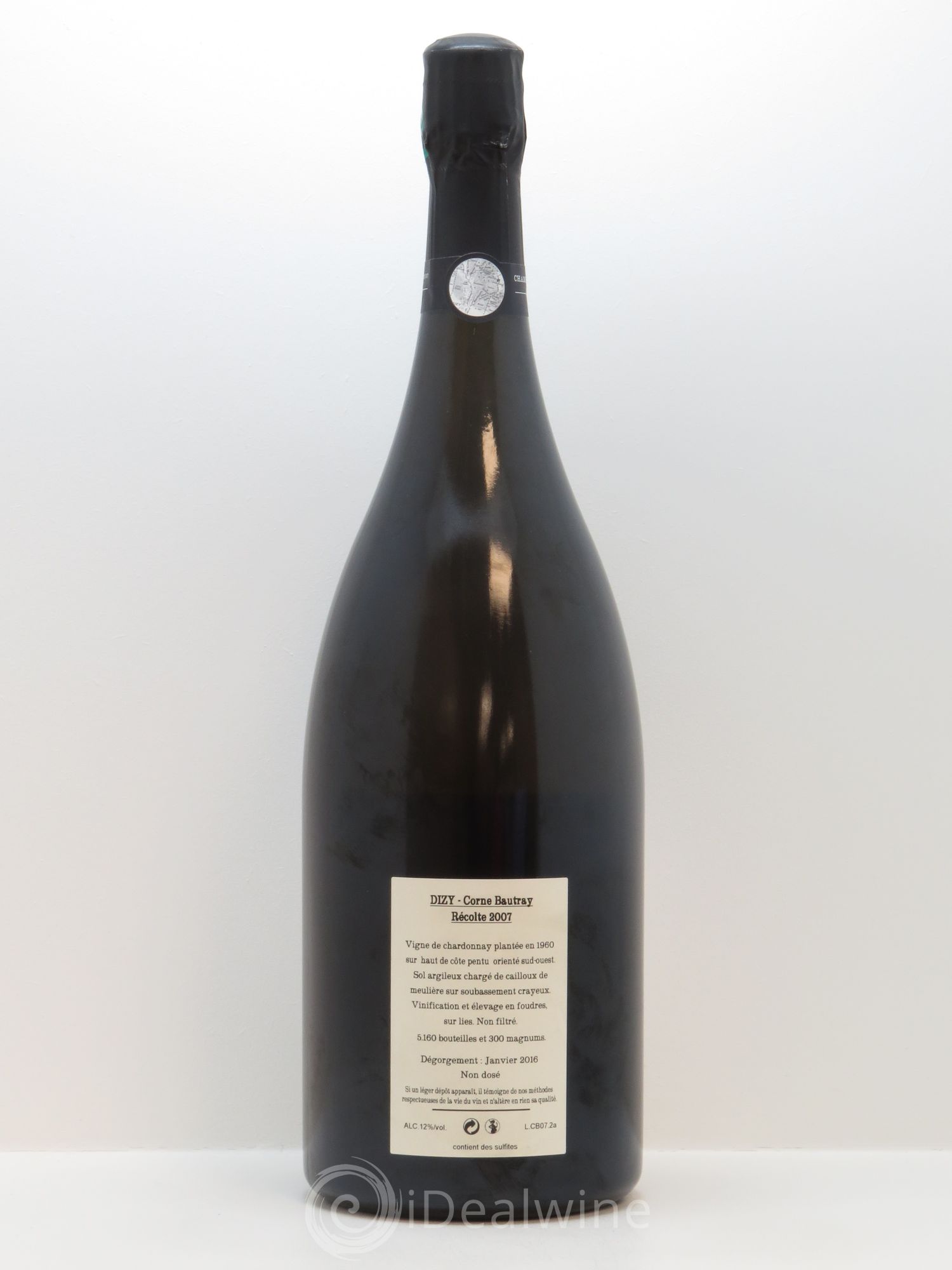 Dizy Corne Bautray Extra-Brut Jacquesson 2007 - Lot de 1 magnum - 1