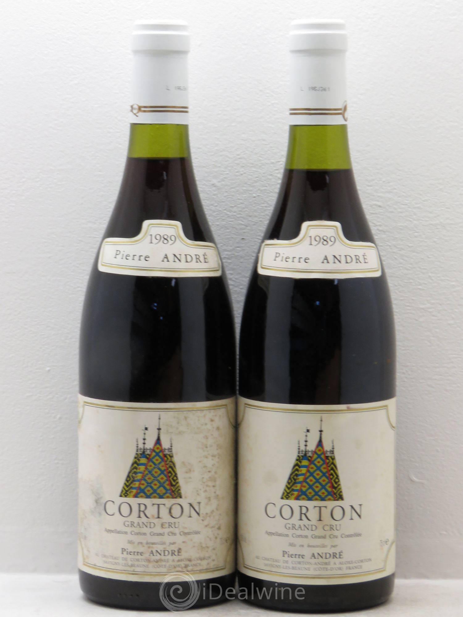 Corton Grand Cru 1989 - Lot de 2 bouteilles - 0