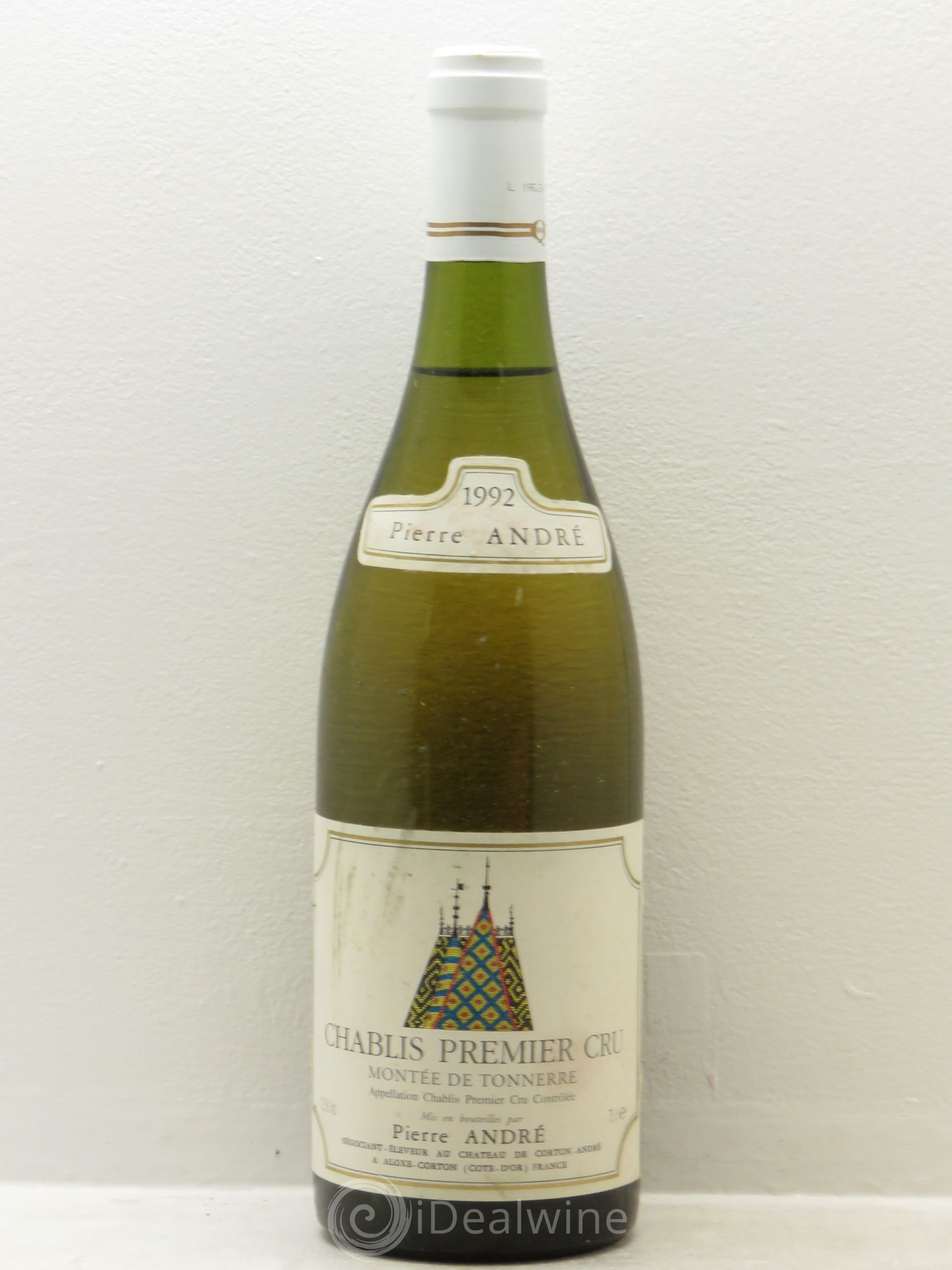 Chablis 1er Cru Pierre André 1992 - Lot de 6 bouteilles - 0
