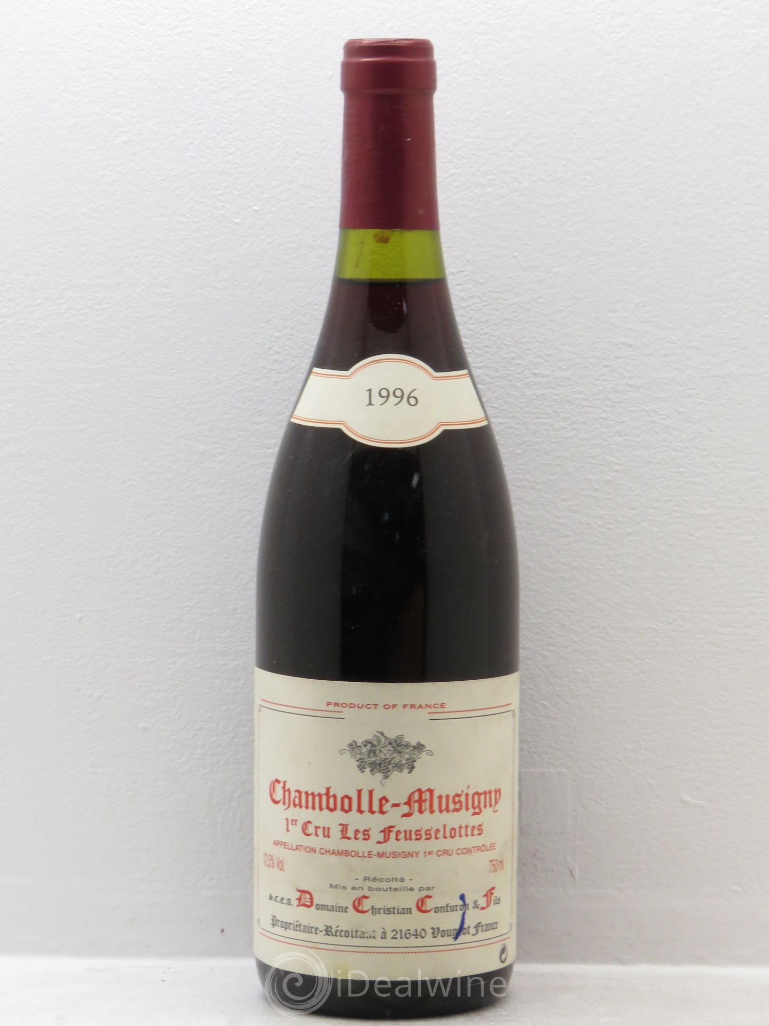 Chambolle-Musigny 1er Cru Les Feusselottes 1996 - Lot de 6 bouteilles - 0