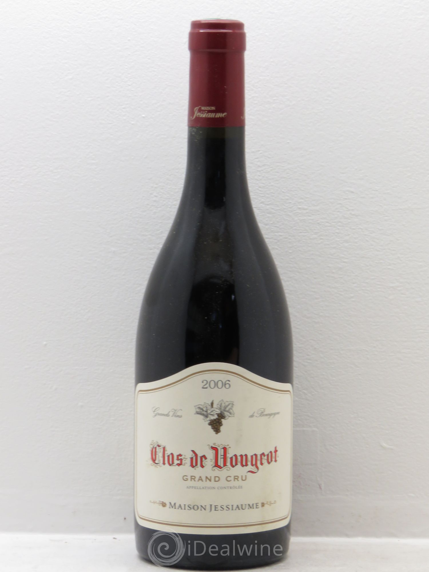Clos de Vougeot Grand Cru Maison Jessiaume 2006 - Lot de 6 bouteilles - 0