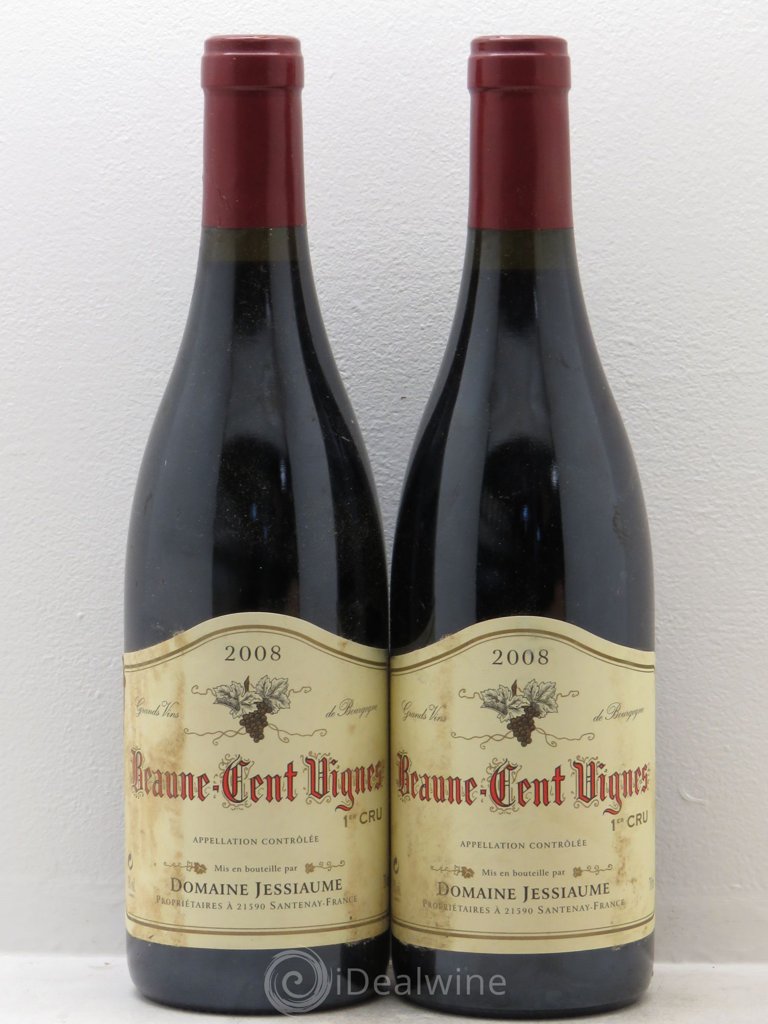 Beaune 1er Cru Maison Jessiaume 2008 - Posten von 2 Flaschen - 0