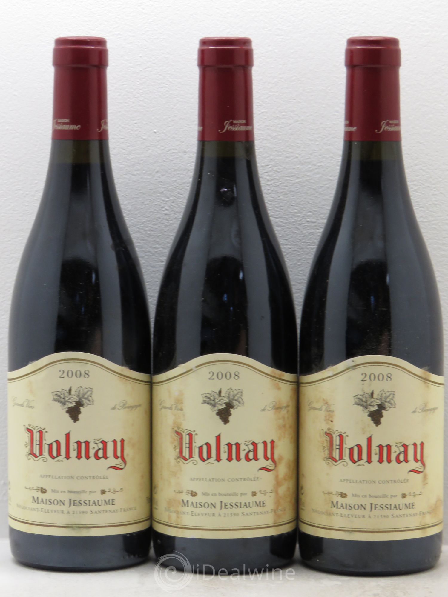Volnay Maison Jessiaume 2008 - Posten von 3 Flaschen - 0