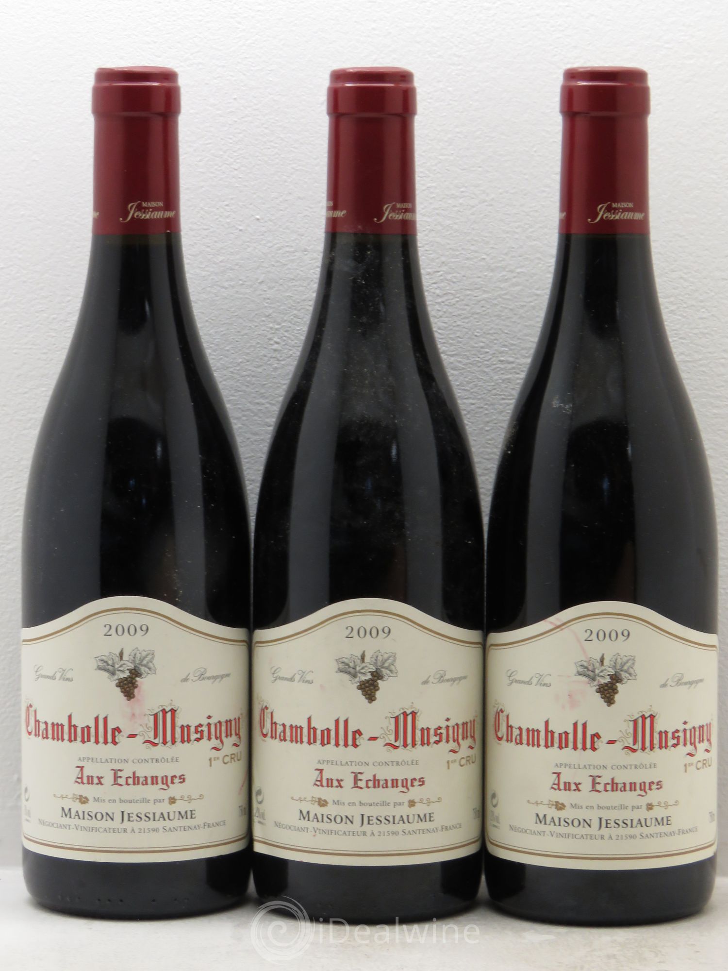 Chambolle-Musigny 1er Cru Maison Jessiaume 2009 - Posten von 3 Flaschen - 0