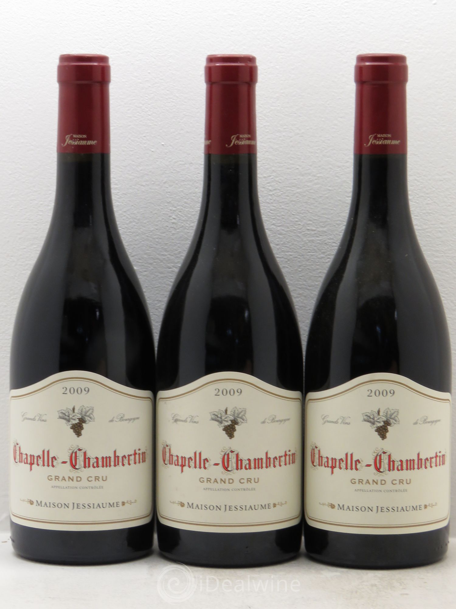 Chapelle-Chambertin Grand Cru Maison Jessiaume 2009 - Posten von 3 Flaschen - 0