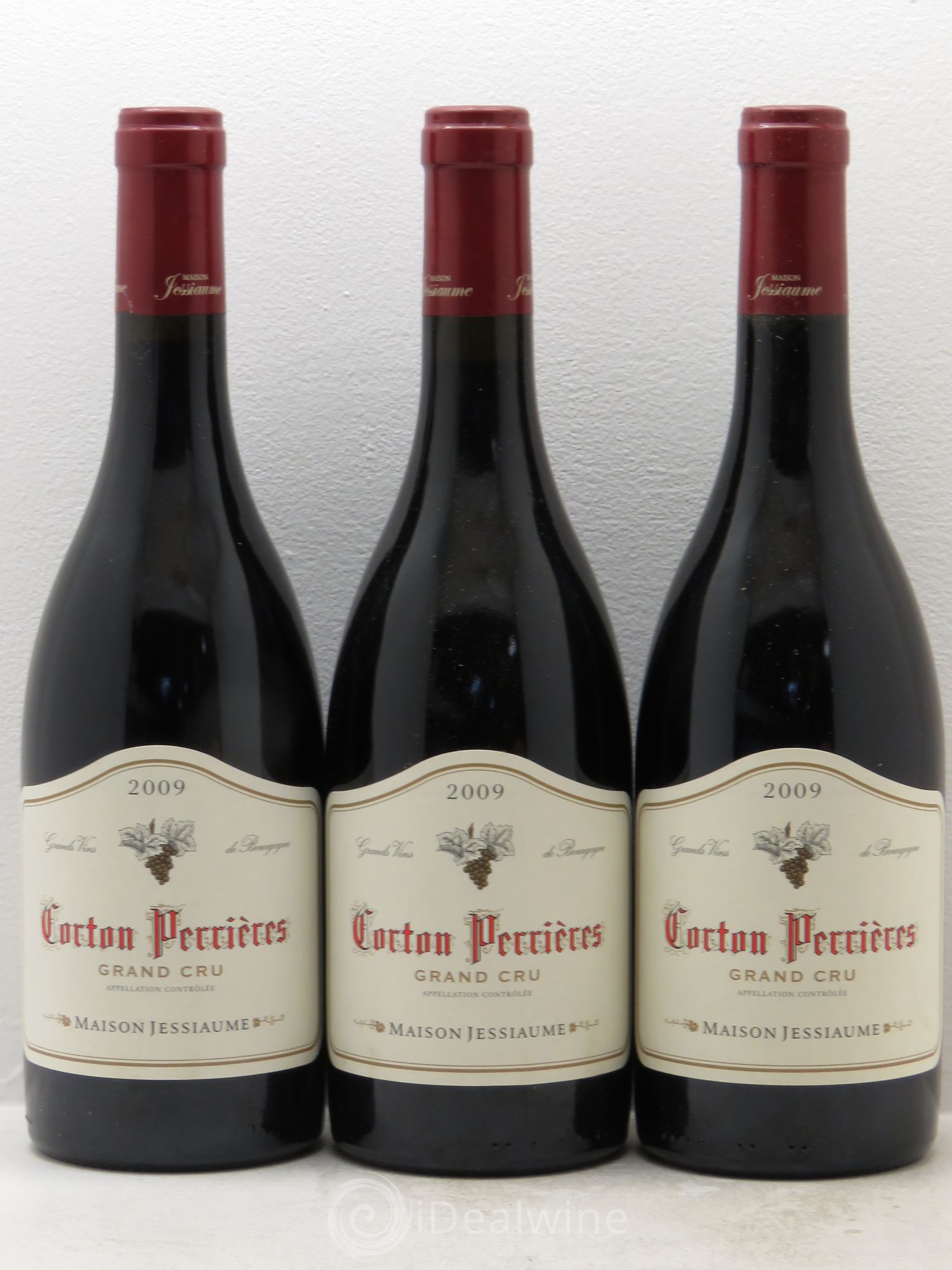Corton Grand Cru Maison Jessiaume 2009 - Posten von 3 Flaschen - 0