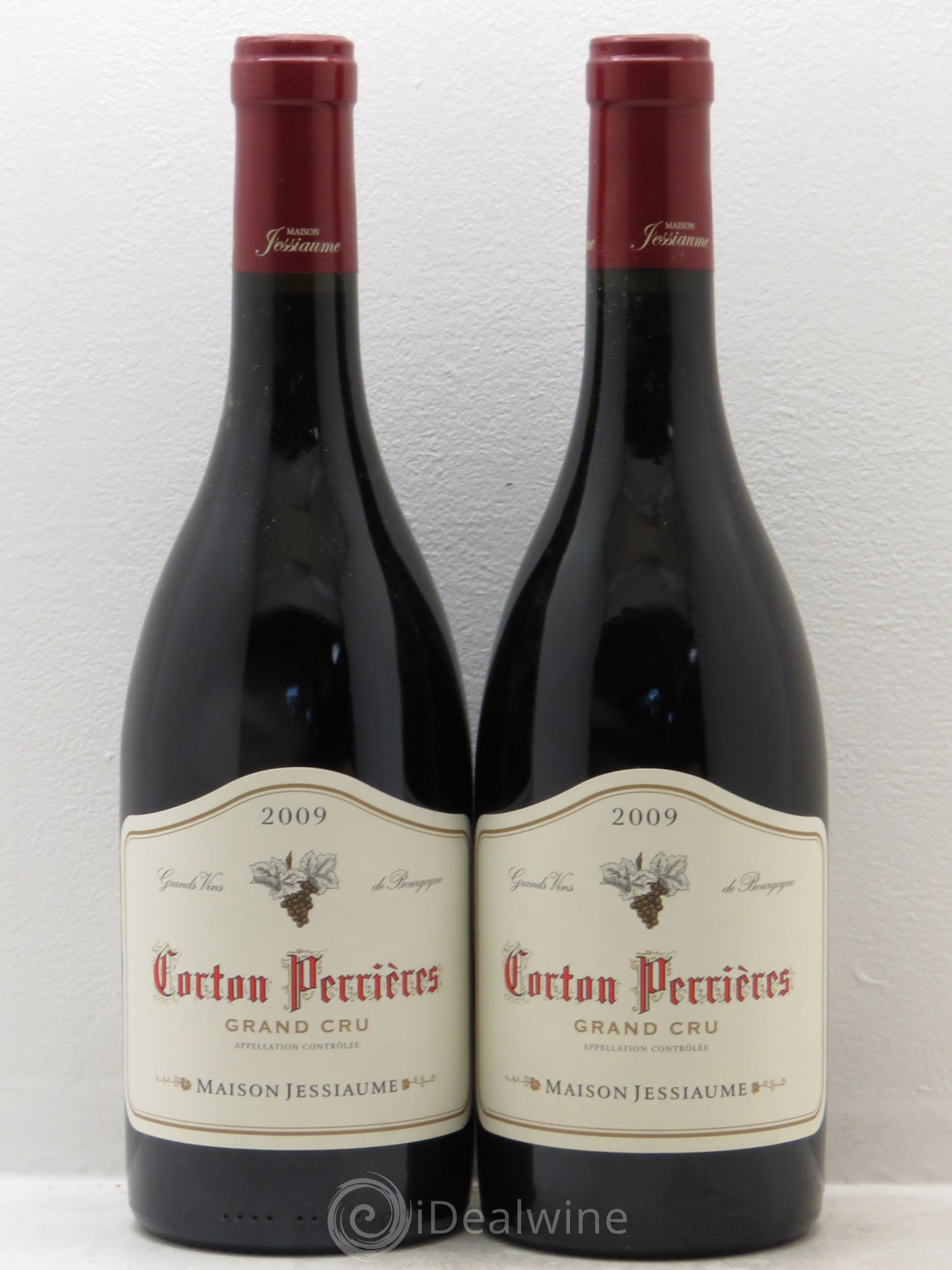 Corton Grand Cru Maison Jessiaume 2009 - Posten von 2 Flaschen - 0