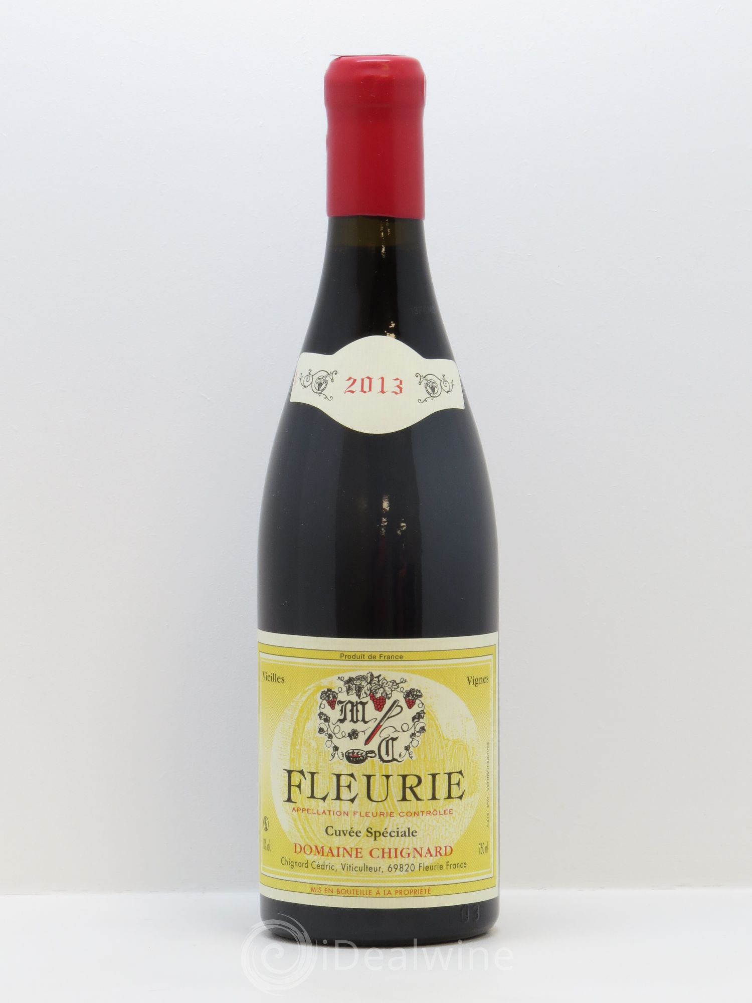 Fleurie Cuvée Spéciale Vieilles Vignes Chignard (Domaine) 2013 - Lot de 1 bouteille - 0