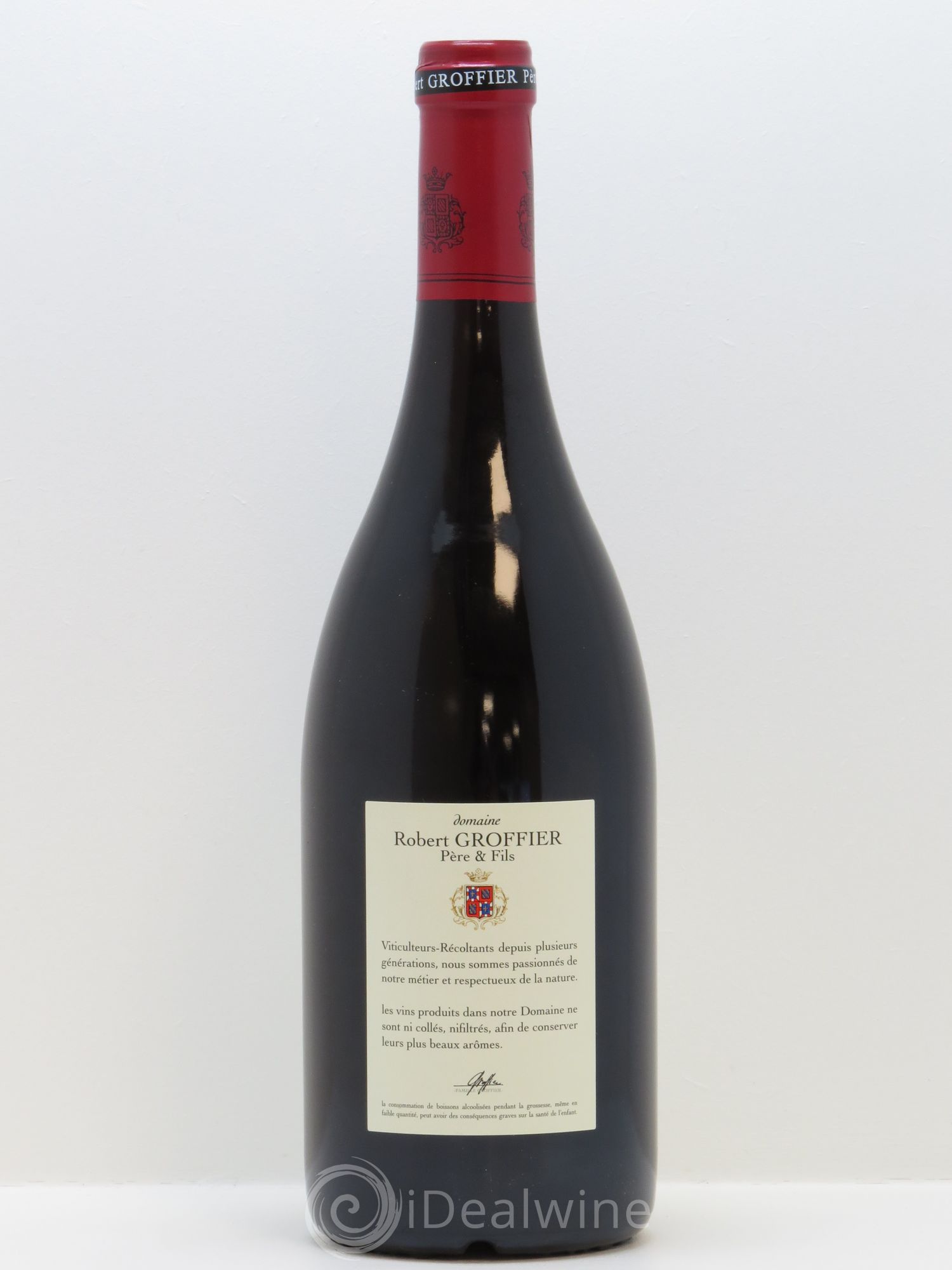 Chambolle-Musigny 1er Cru Les Hauts Doix Robert Groffier Père & Fils (Domaine) 2014 - Lot de 1 bouteille - 1