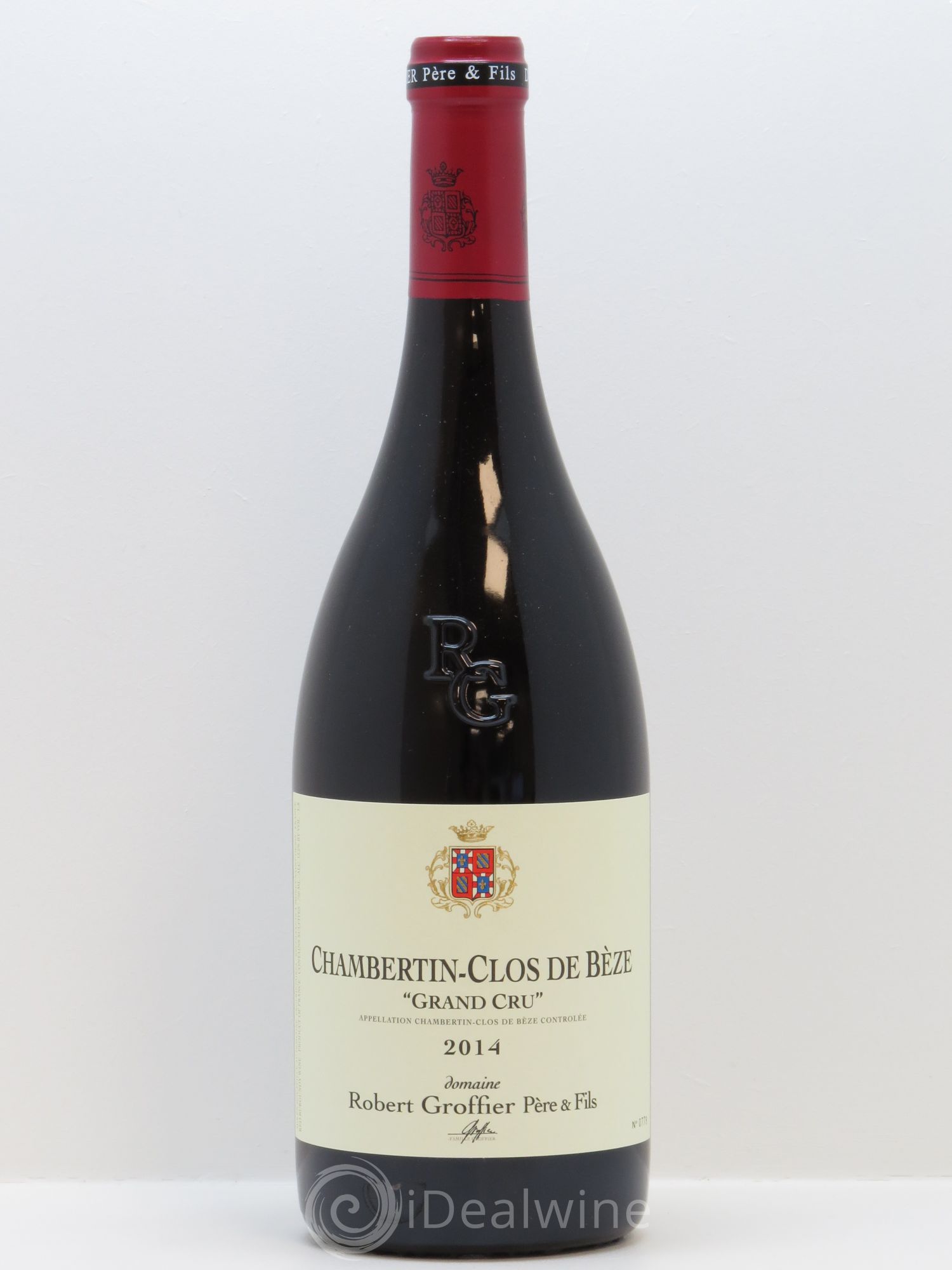 Chambertin Clos de Bèze Grand Cru Robert Groffier Père & Fils (Domaine) 2014 - Lot de 1 bouteille - 0