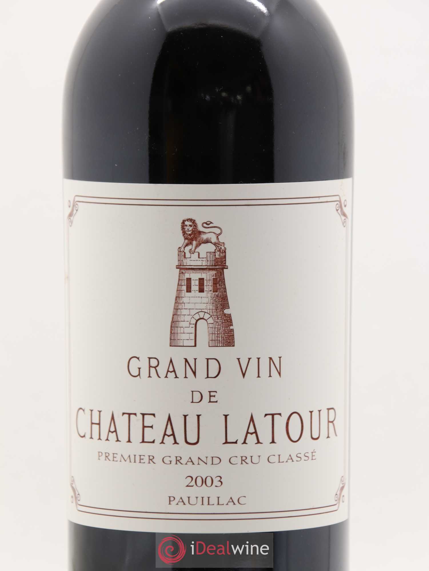 Château Latour 1er Grand Cru Classé 2003 - Lot de 1 bouteille - 4