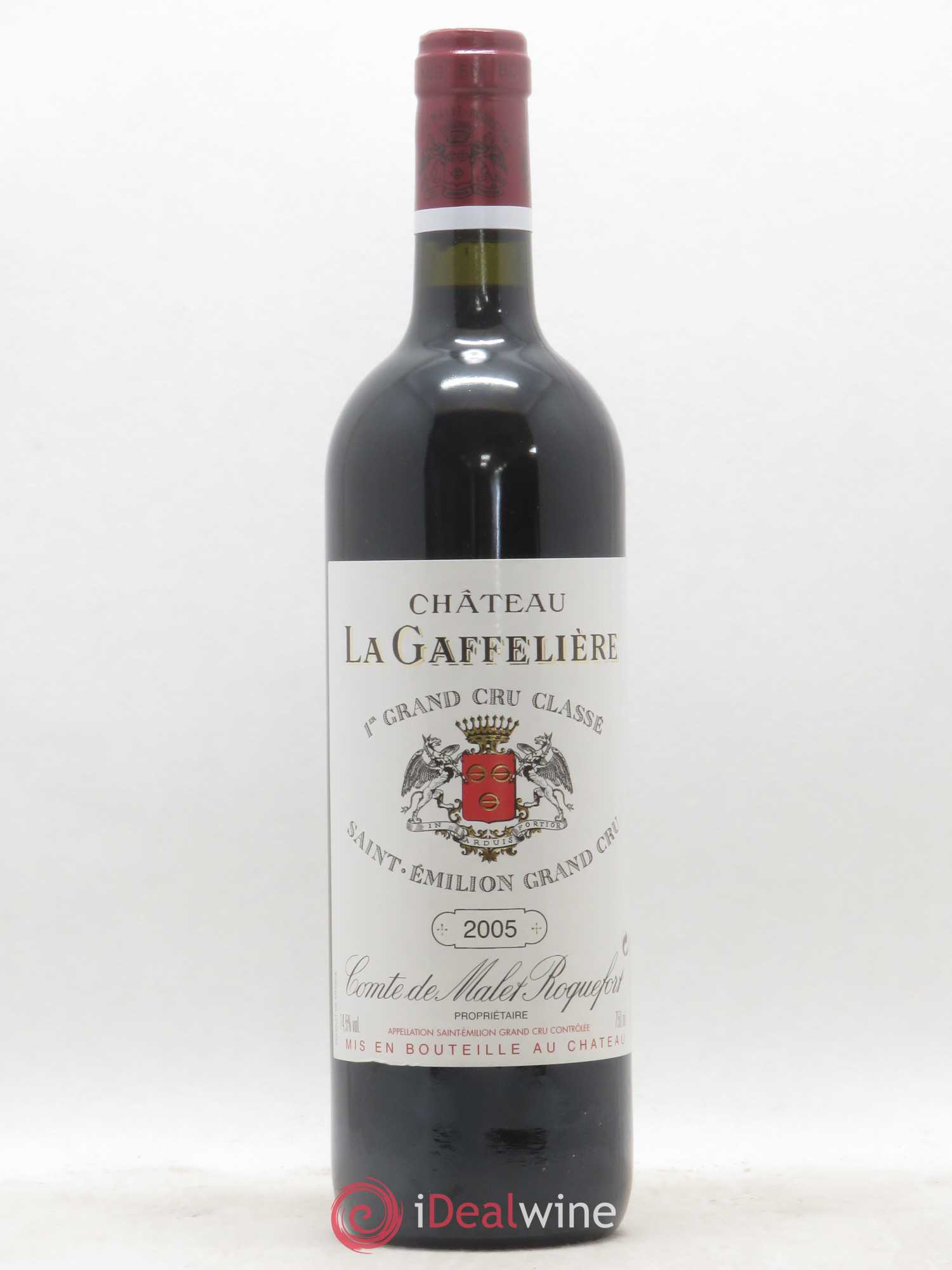 Château la Gaffelière 1er Grand Cru Classé B 2005 - Lot de 1 bouteille - 0