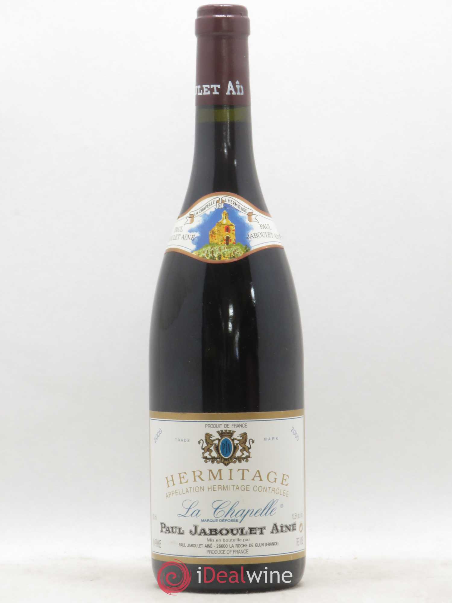 Hermitage La Chapelle Paul Jaboulet Ainé 2000 - Lot de 1 bouteille - 0