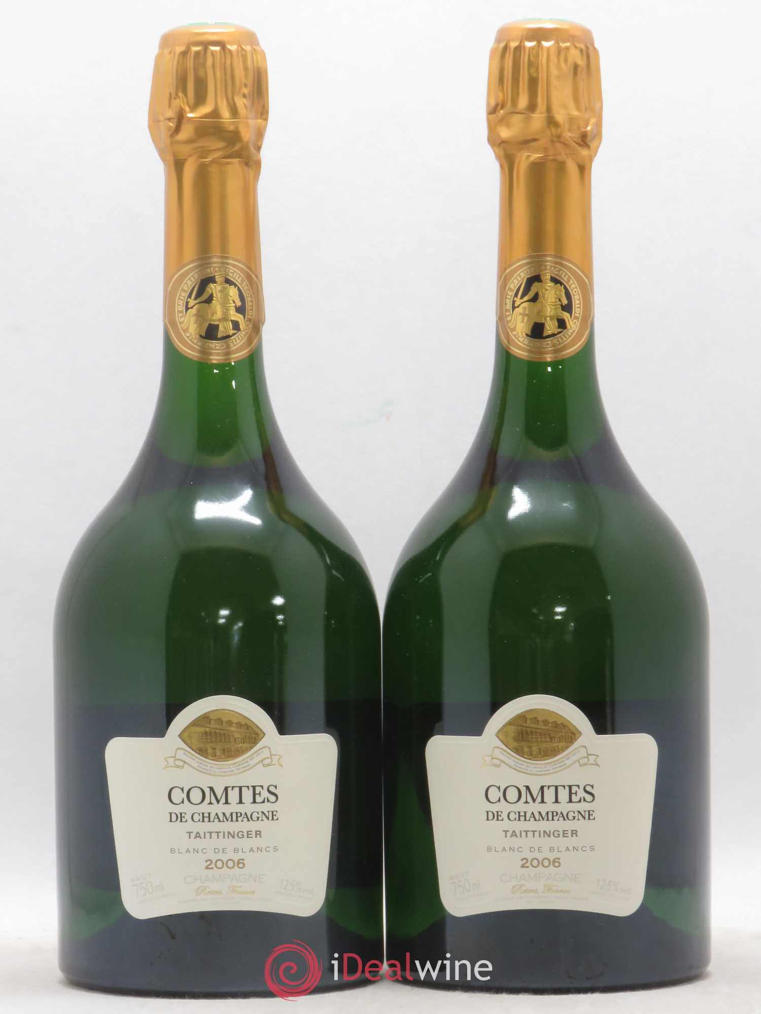 Comtes de Champagne Taittinger 2006 - Lot de 2 bouteilles - 0