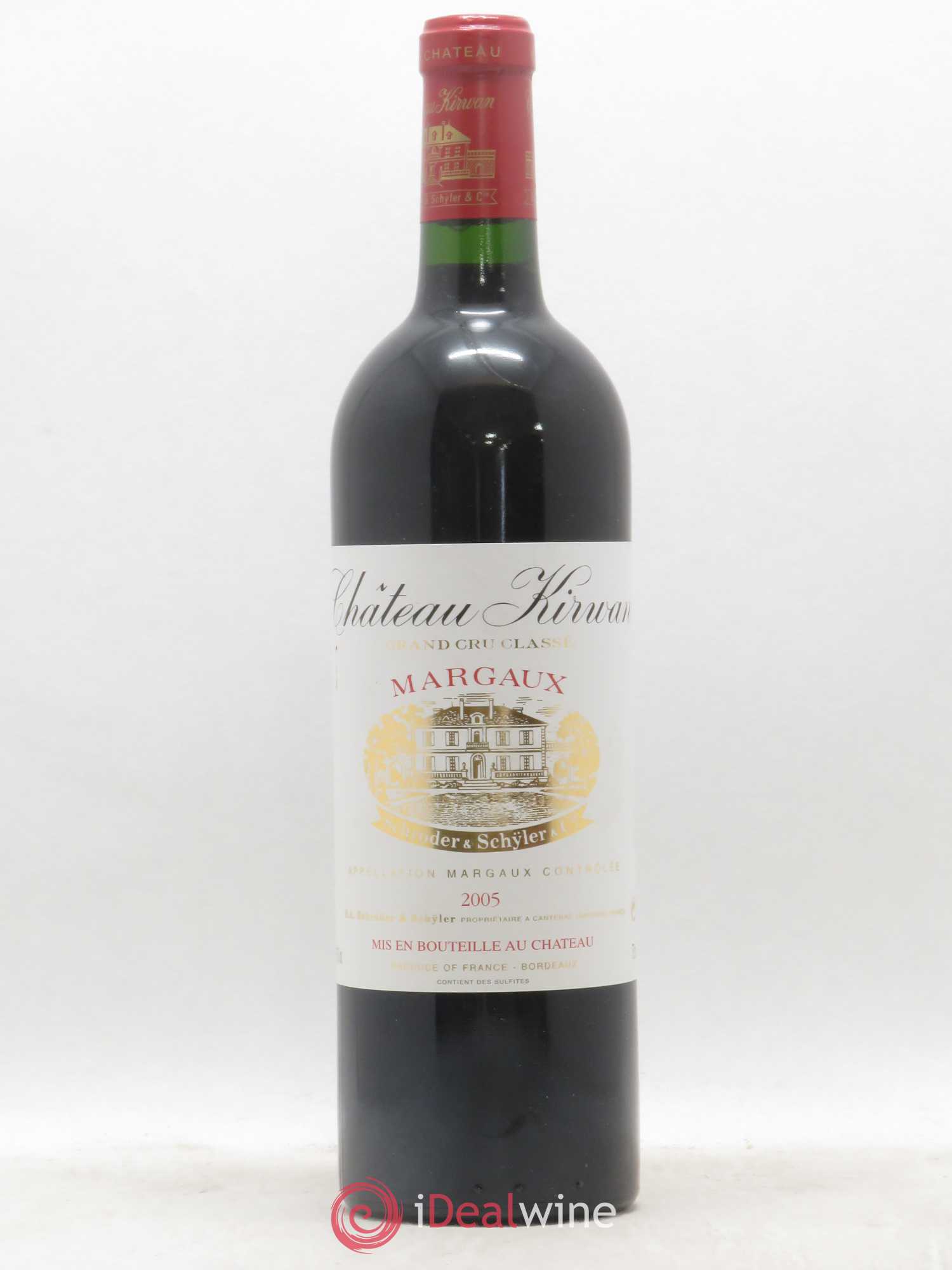 Château Kirwan 3ème Grand Cru Classé 2005 - Lot de 1 bouteille - 0