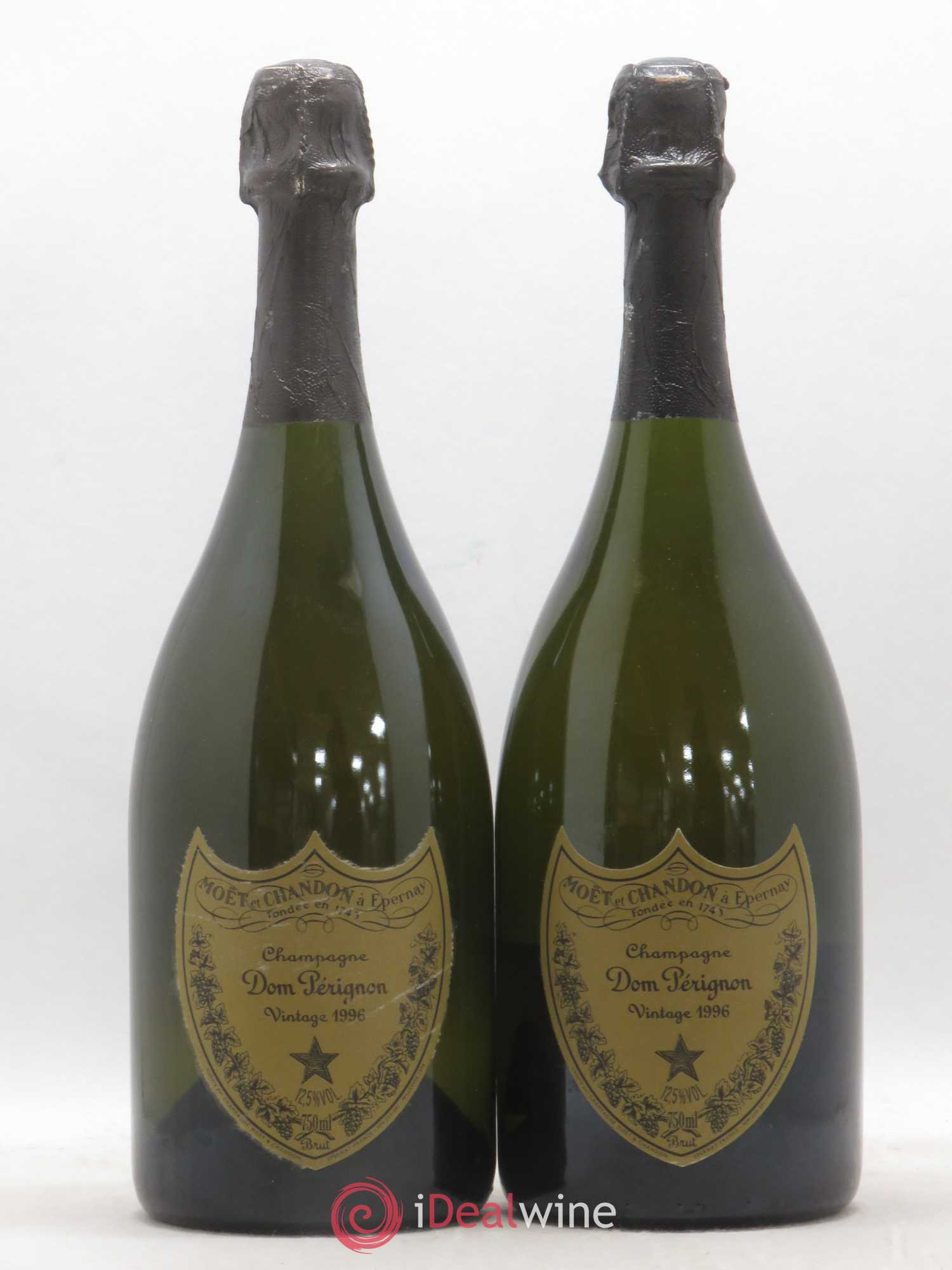 Brut Dom Pérignon 1996 - Lot de 2 bouteilles - 0