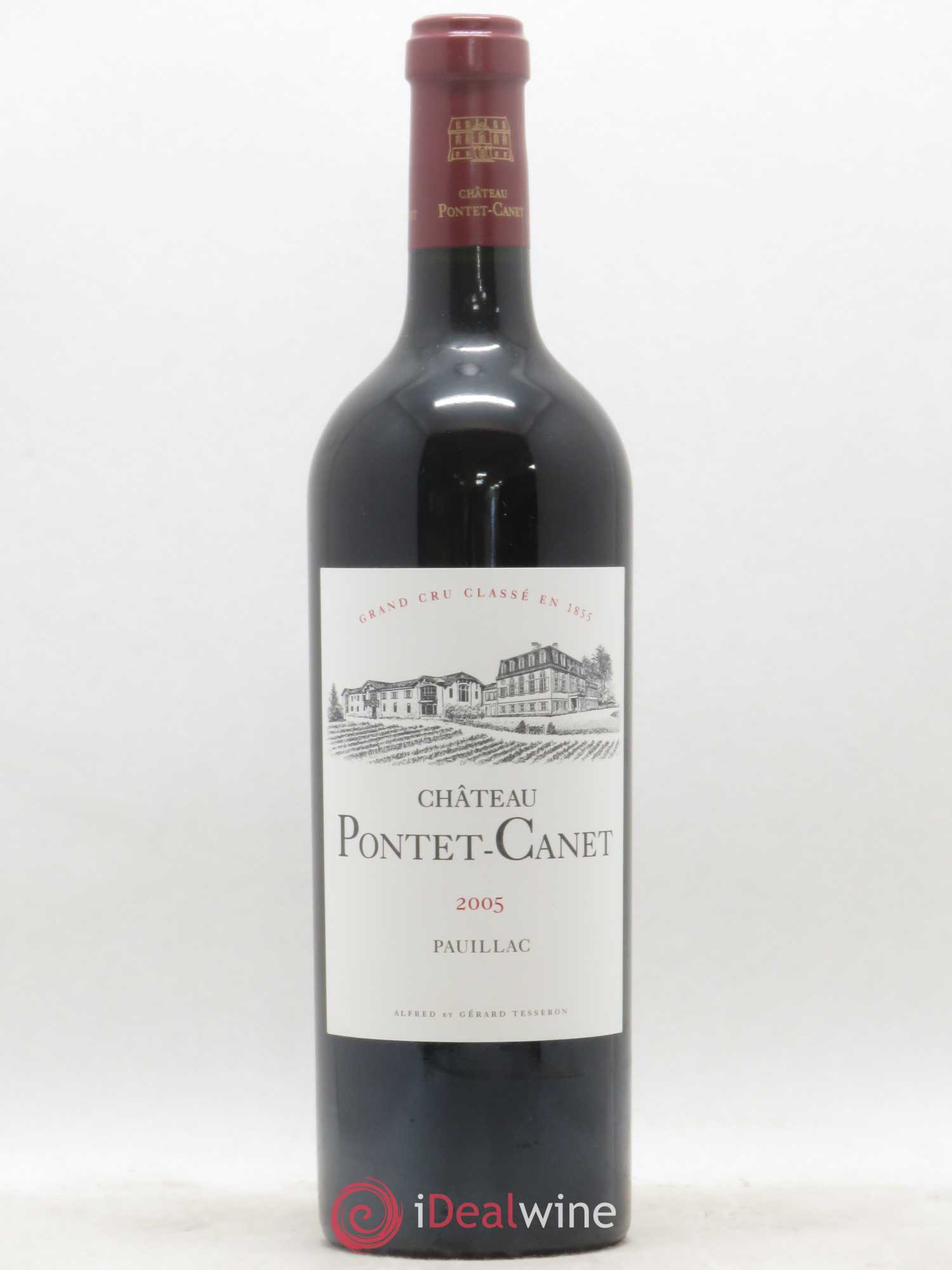Château Pontet Canet 5ème Grand Cru Classé 2005 - Lot de 1 bouteille - 0