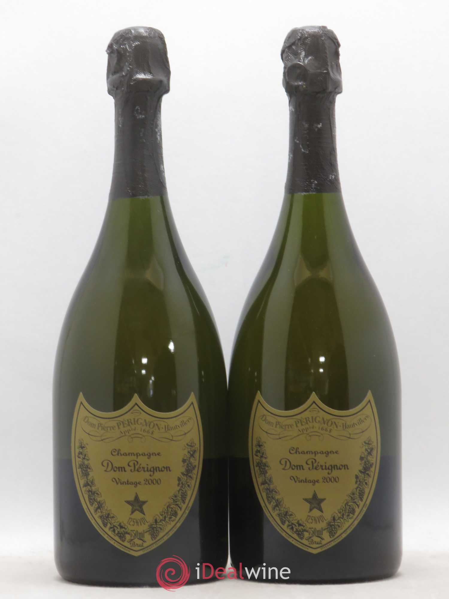 Brut Dom Pérignon 2000 - Lot de 2 bouteilles - 0