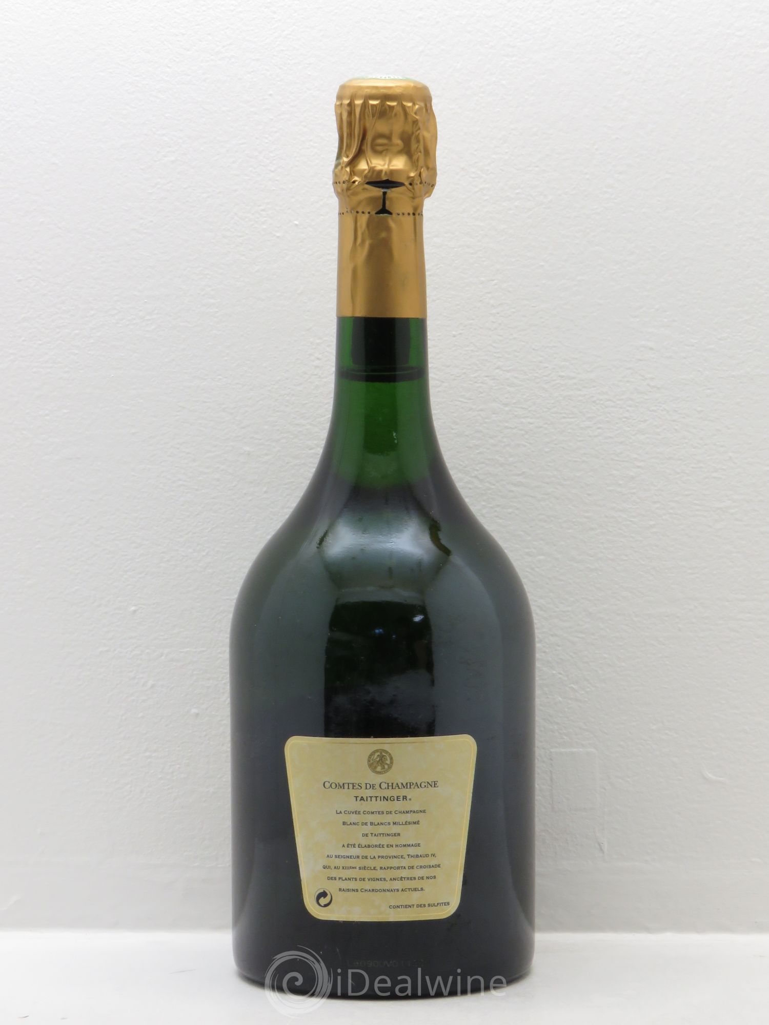 Comtes de Champagne Taittinger 1996 - Lot de 1 bouteille - 1