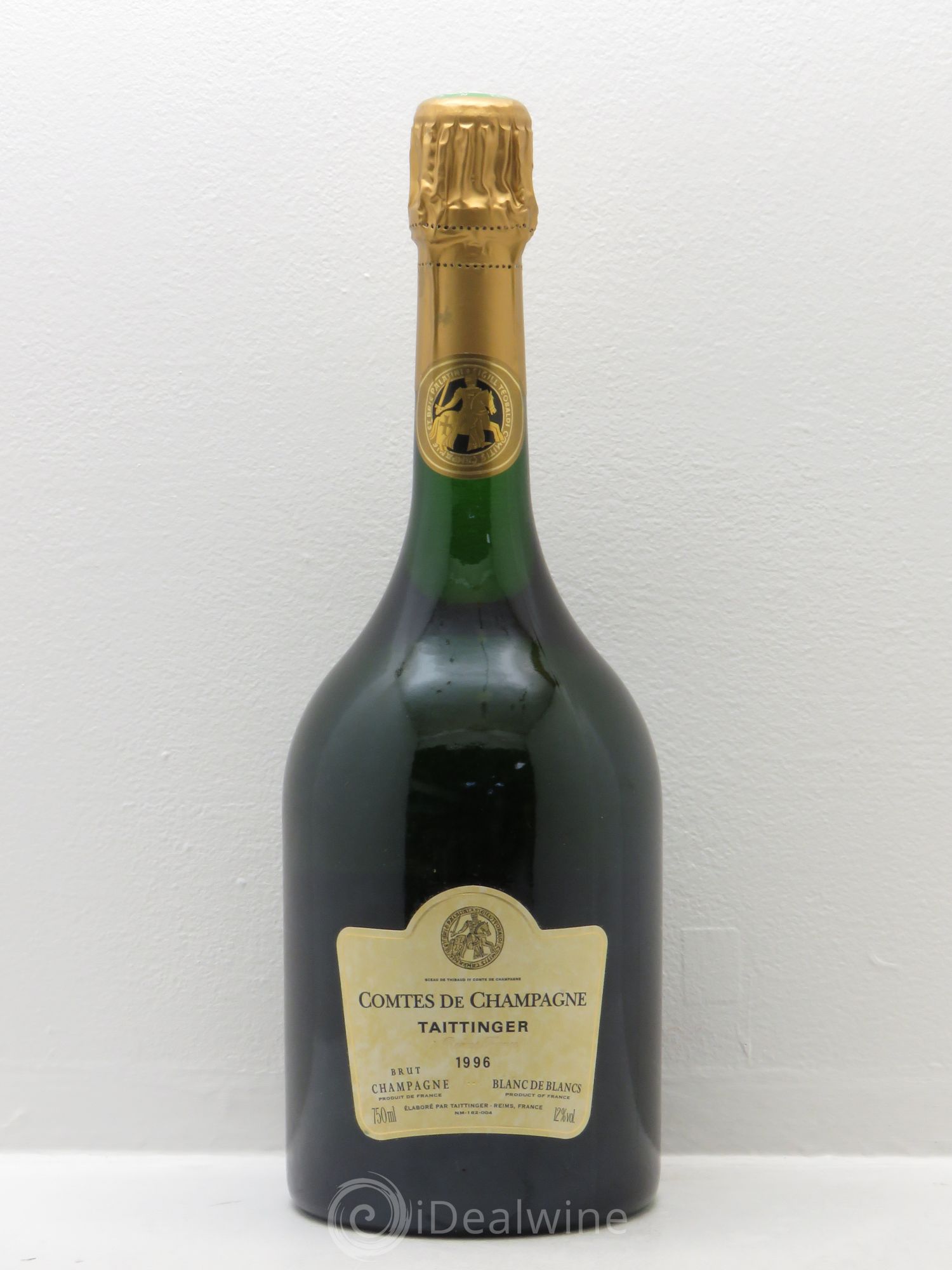 Comtes de Champagne Taittinger 1996 - Lot de 1 bouteille - 0
