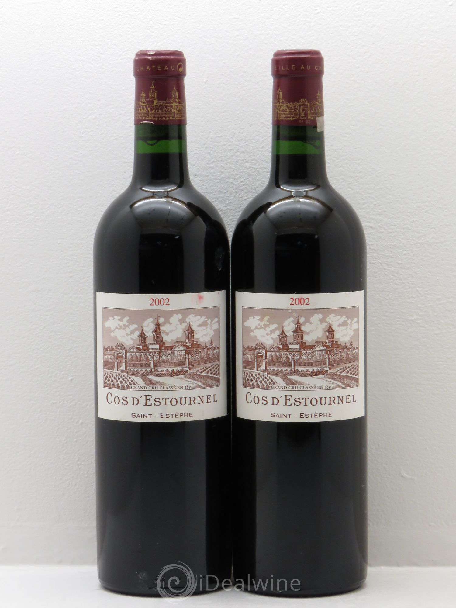 Cos d'Estournel 2ème Grand Cru Classé 2002 - Lot de 2 bouteilles - 0