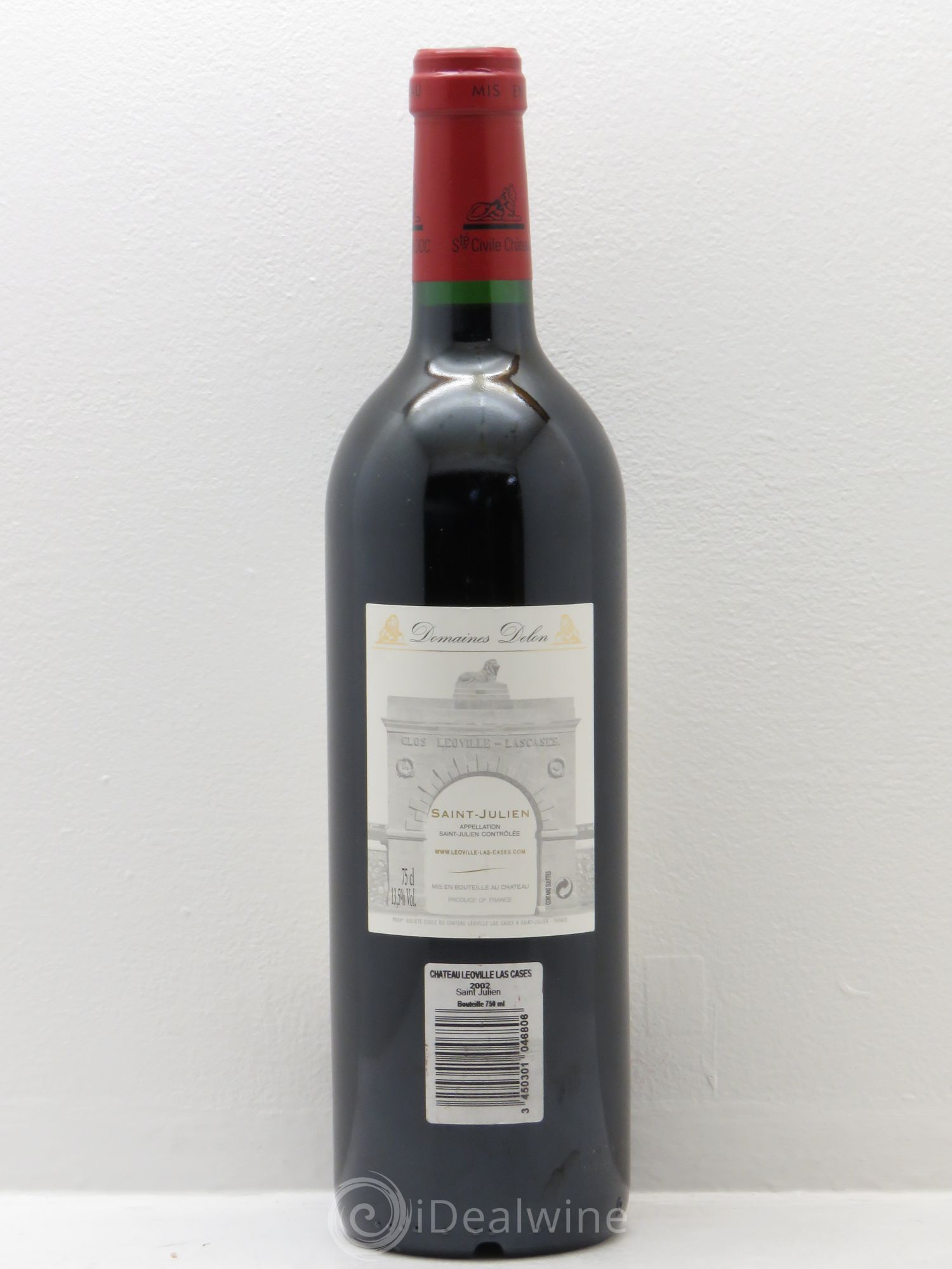 Château Léoville Las Cases 2ème Grand Cru Classé 2002 - Lot de 1 bouteille - 1