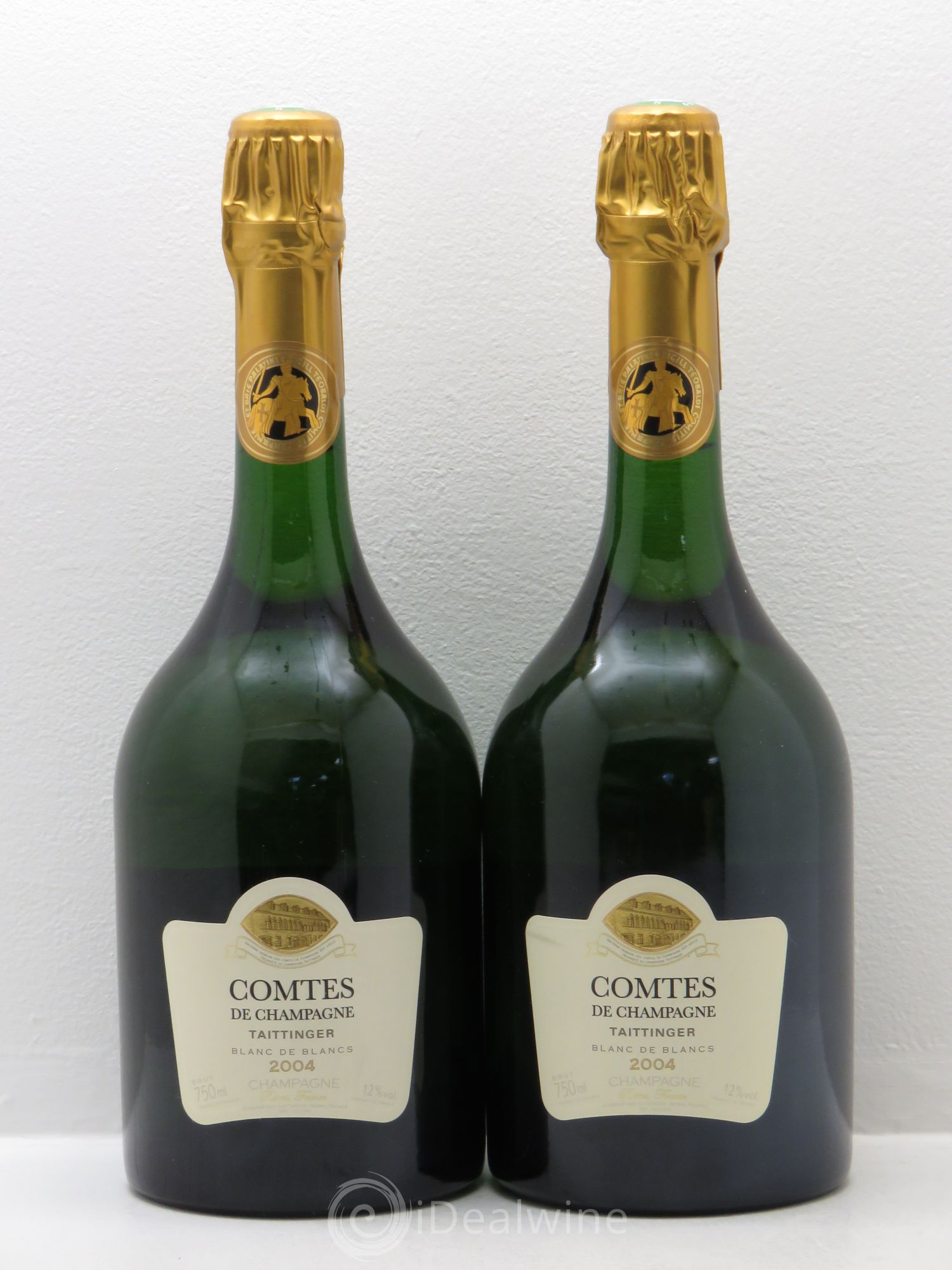 Comtes de Champagne Taittinger 2004 - Lot de 2 bouteilles - 0