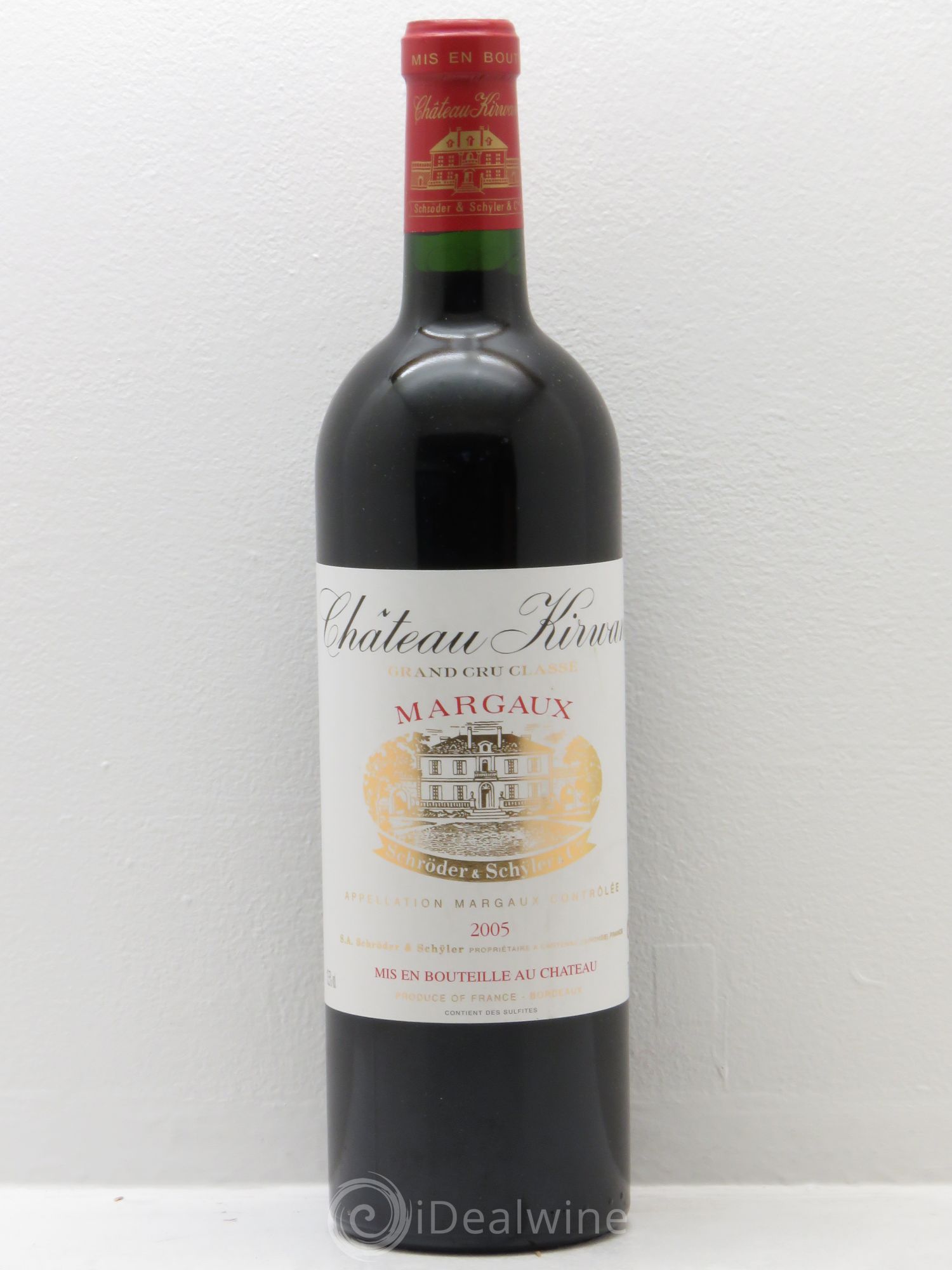 Château Kirwan 3ème Grand Cru Classé 2005 - Lot de 1 bouteille - 0