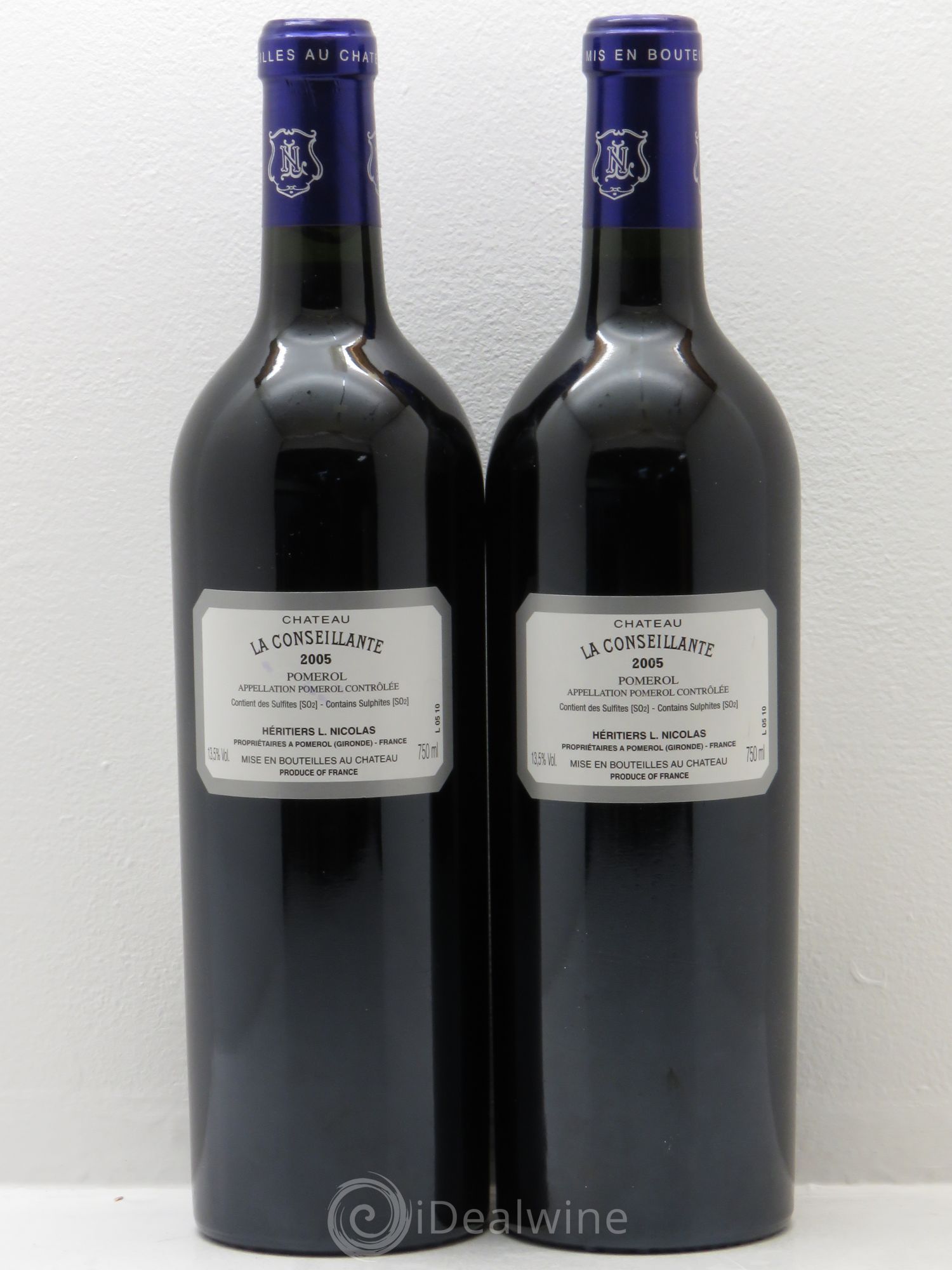 Château la Conseillante 2005 - Lot de 2 bouteilles - 1