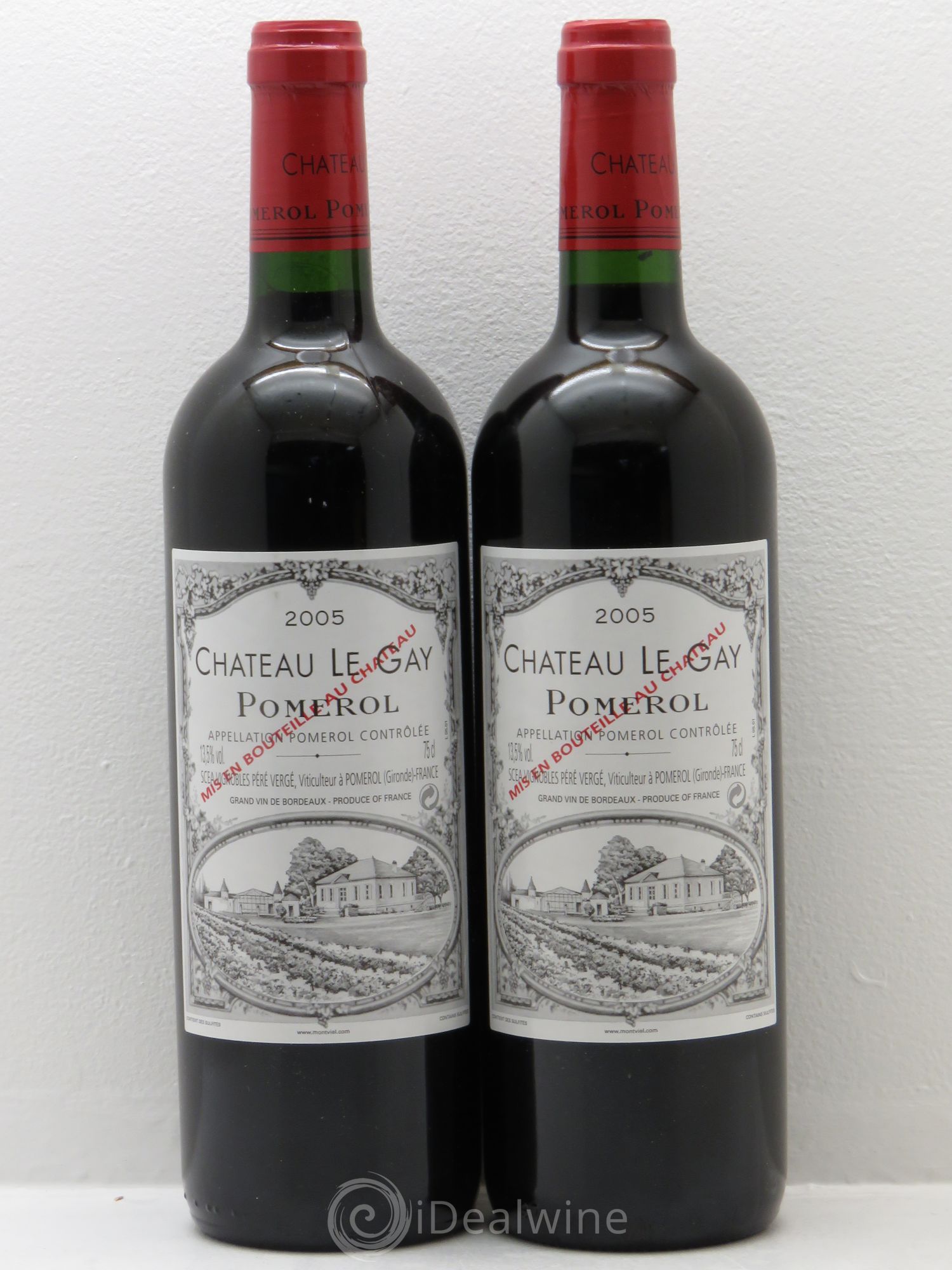 Château Le Gay 2005 - Lot de 2 bouteilles - 0