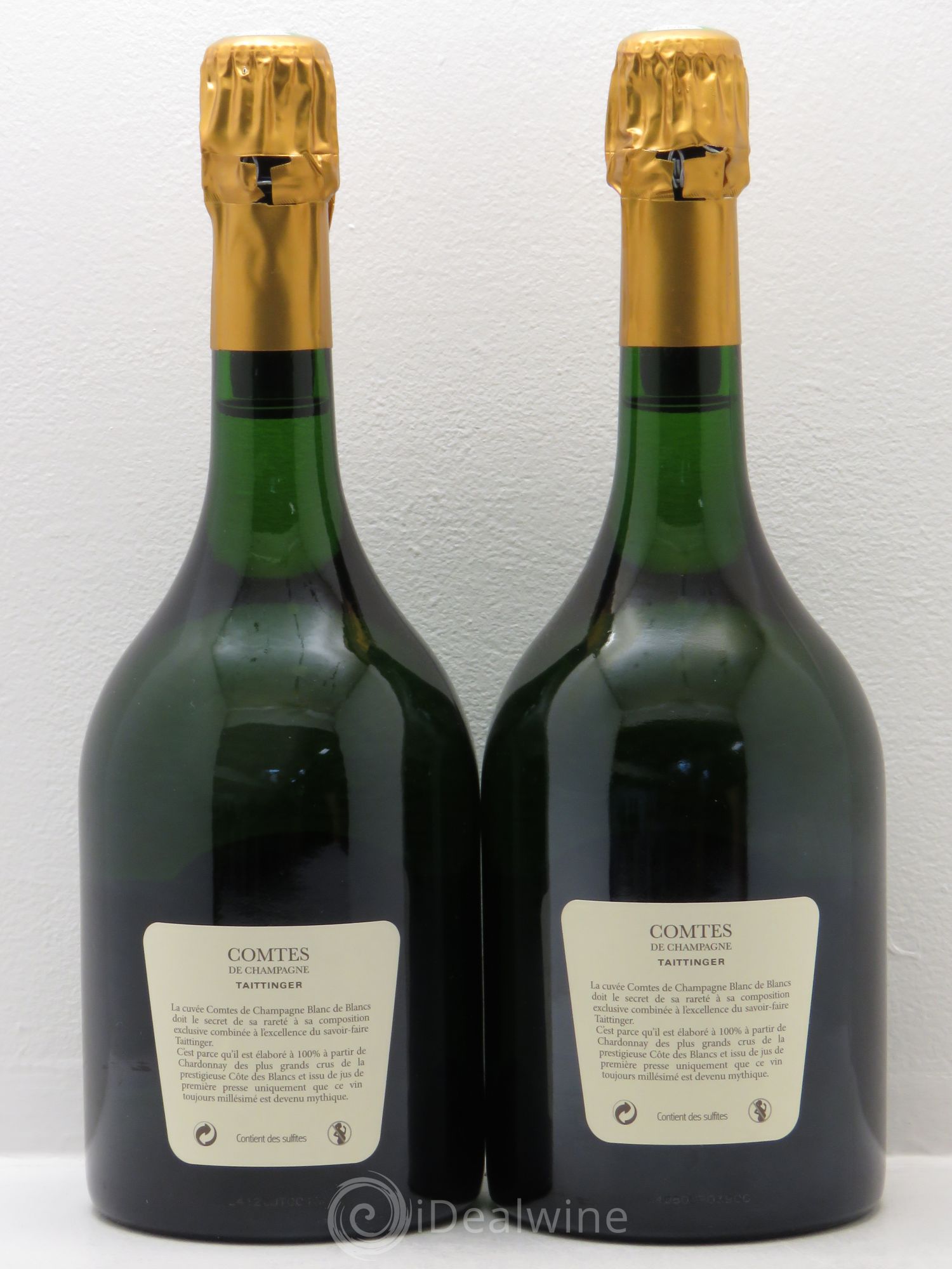 Comtes de Champagne Taittinger 2005 - Lot de 2 bouteilles - 1