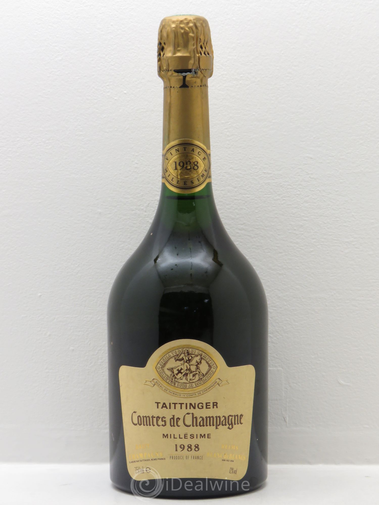 Comtes de Champagne Taittinger 1988 - Lot de 1 bouteille - 0