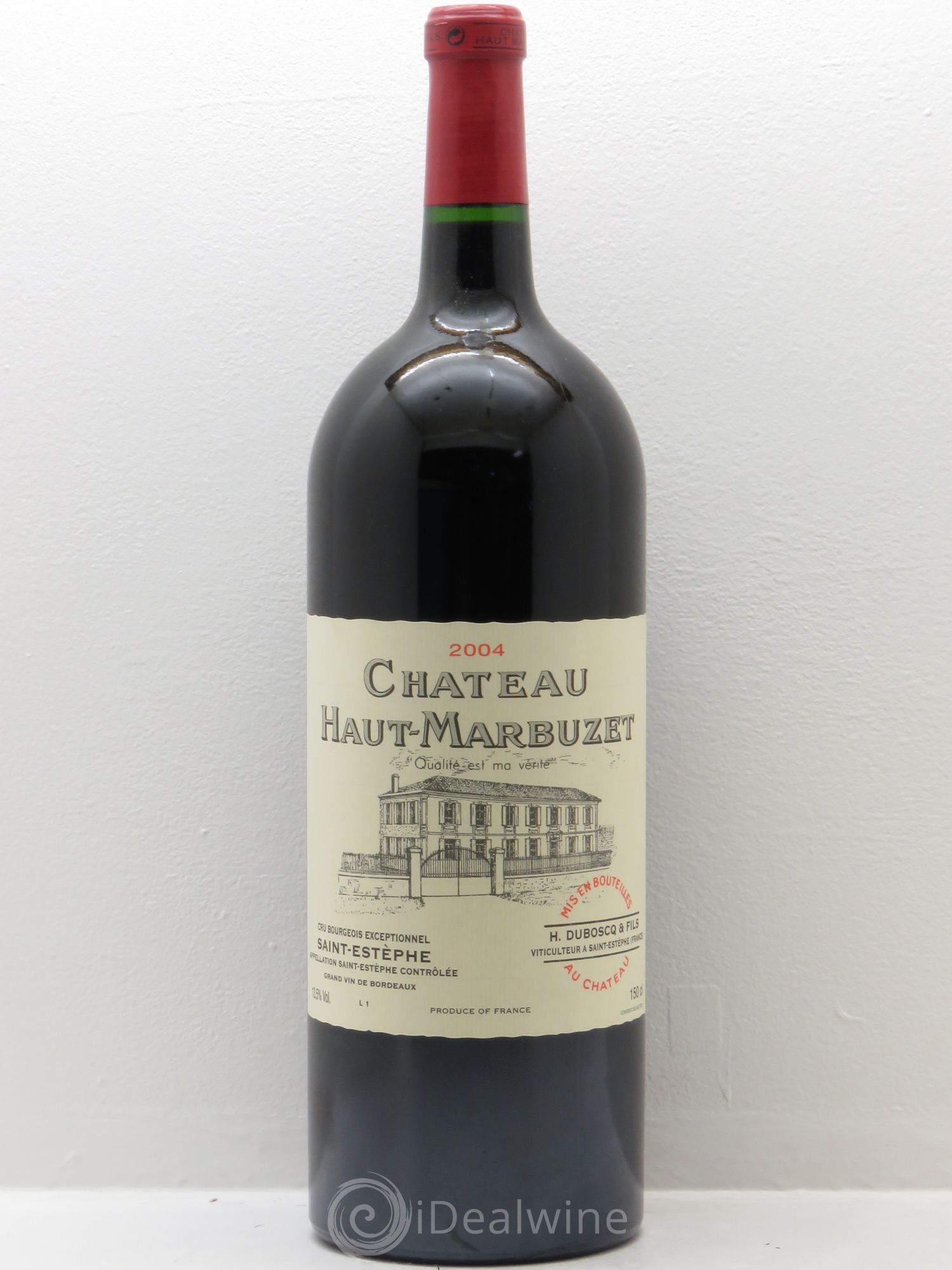 Château Haut Marbuzet 2004 - Lot de 1 magnum - 0