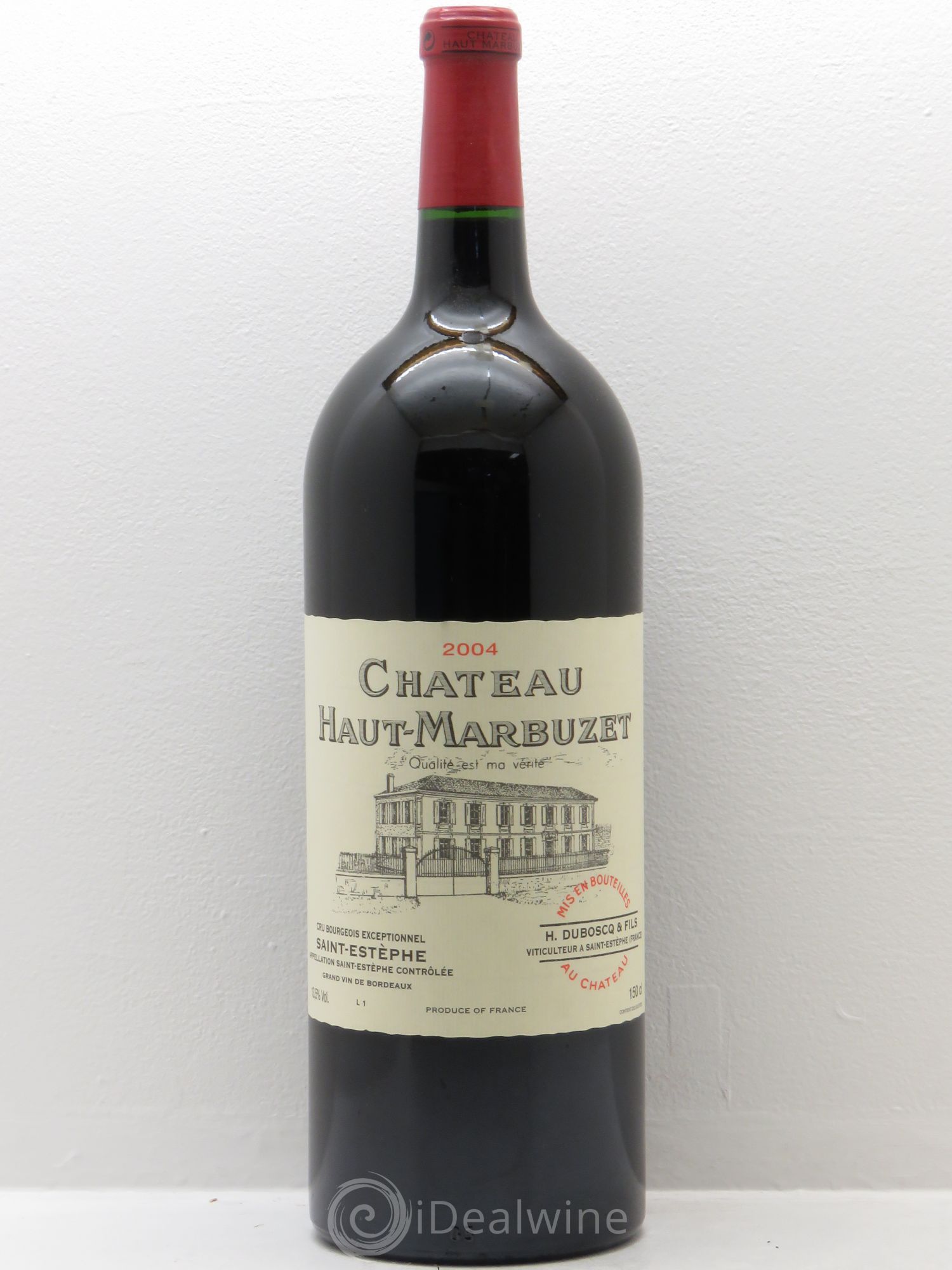Château Haut Marbuzet 2004 - Lot de 1 magnum - 0